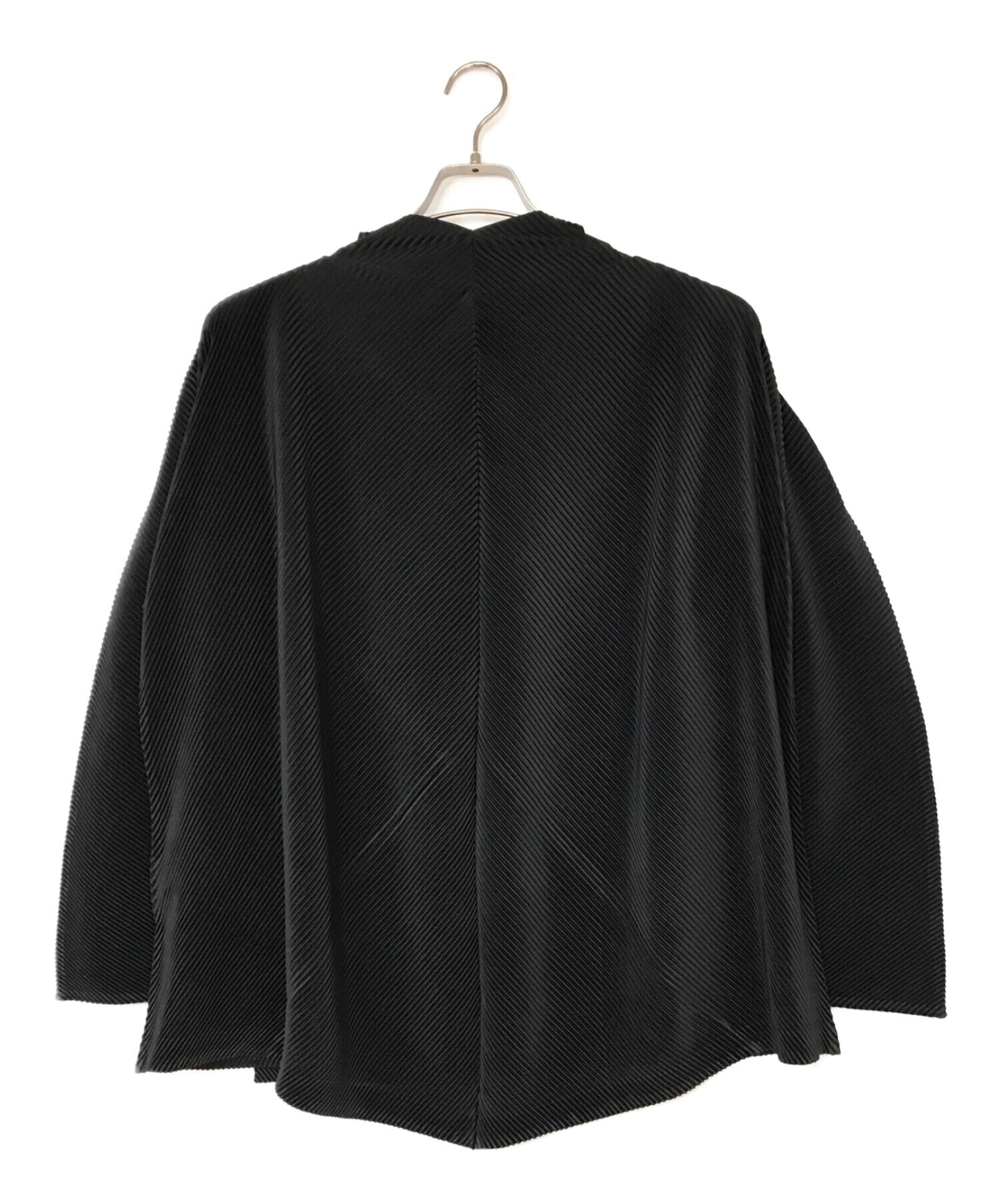 [Pre-owned] ISSEY MIYAKE pleated cardigan IM22FD921