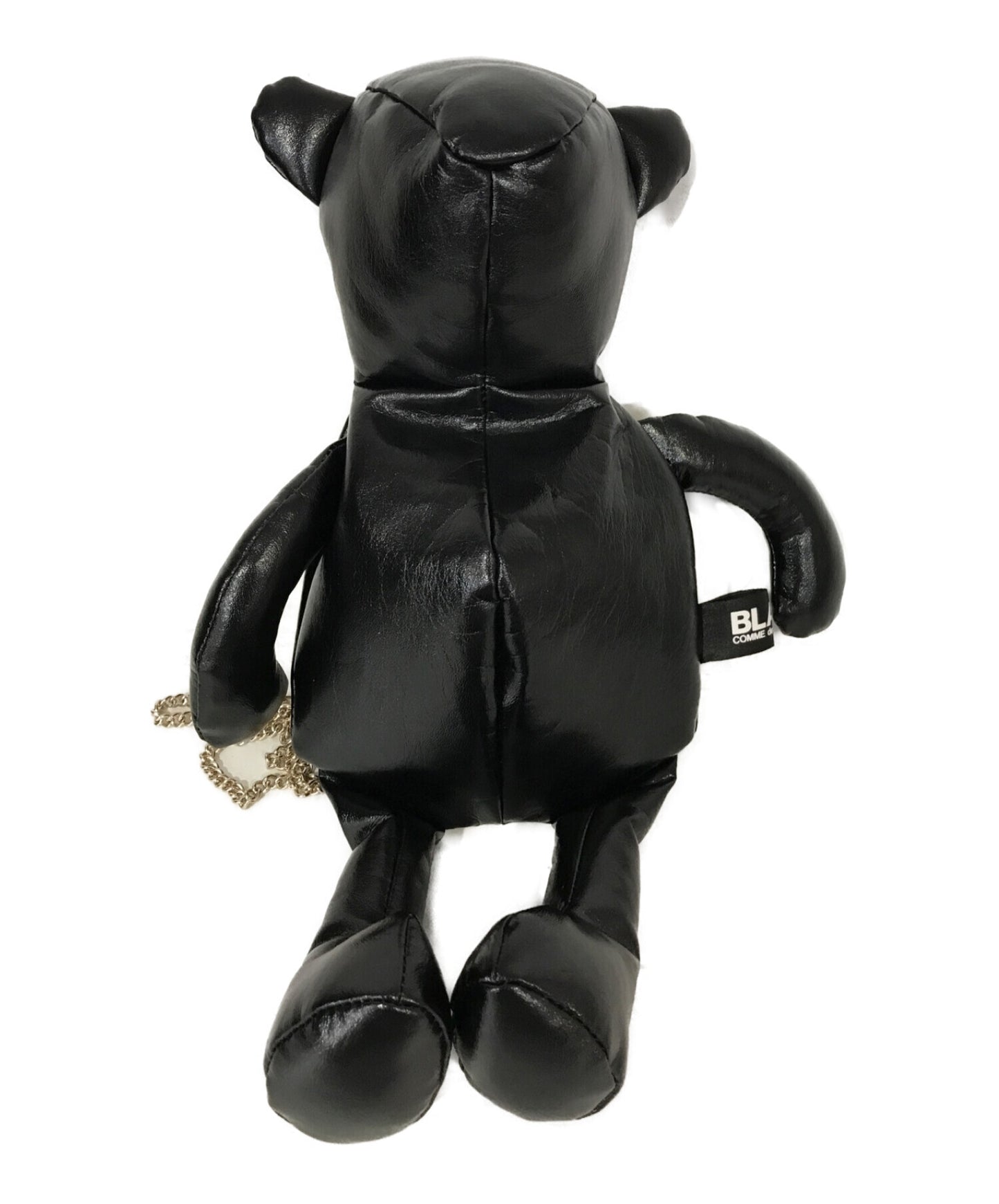 黑色COMME DES GARCONS BEAR BAG OI-K201