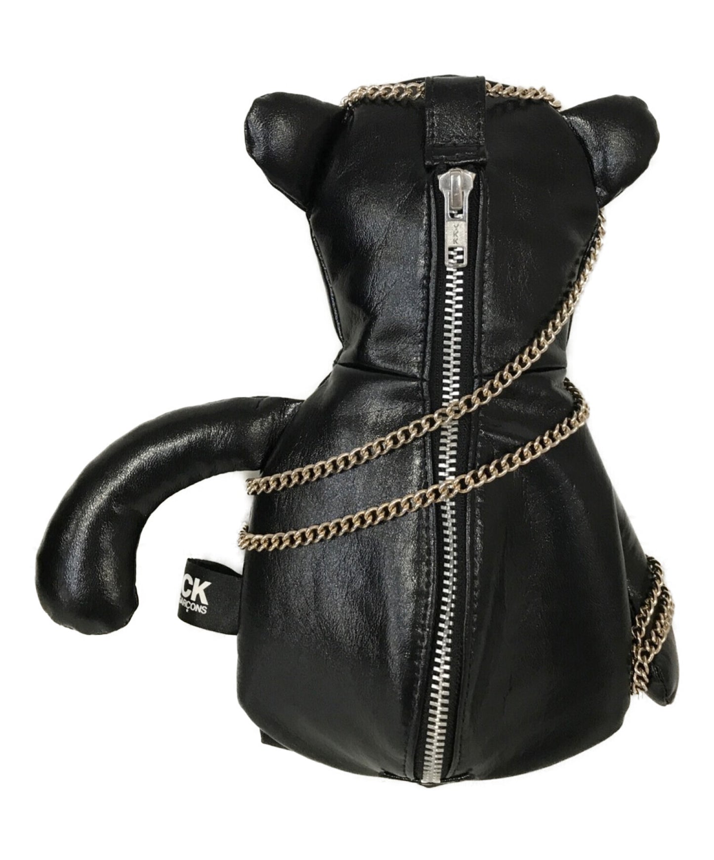 黑色COMME DES GARCONS BEAR BAG OI-K201