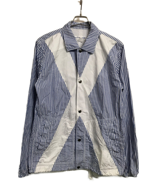 [Pre-owned] COMME des GARCONS SHIRT striped coach jacket S27165