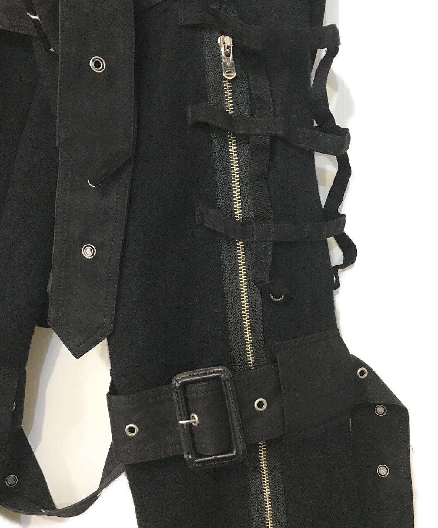 [Pre-owned] TAKAHIROMIYASHITA TheSoloIst. tight-fitting women's pants with elastic or drawstring tie 0001AW21