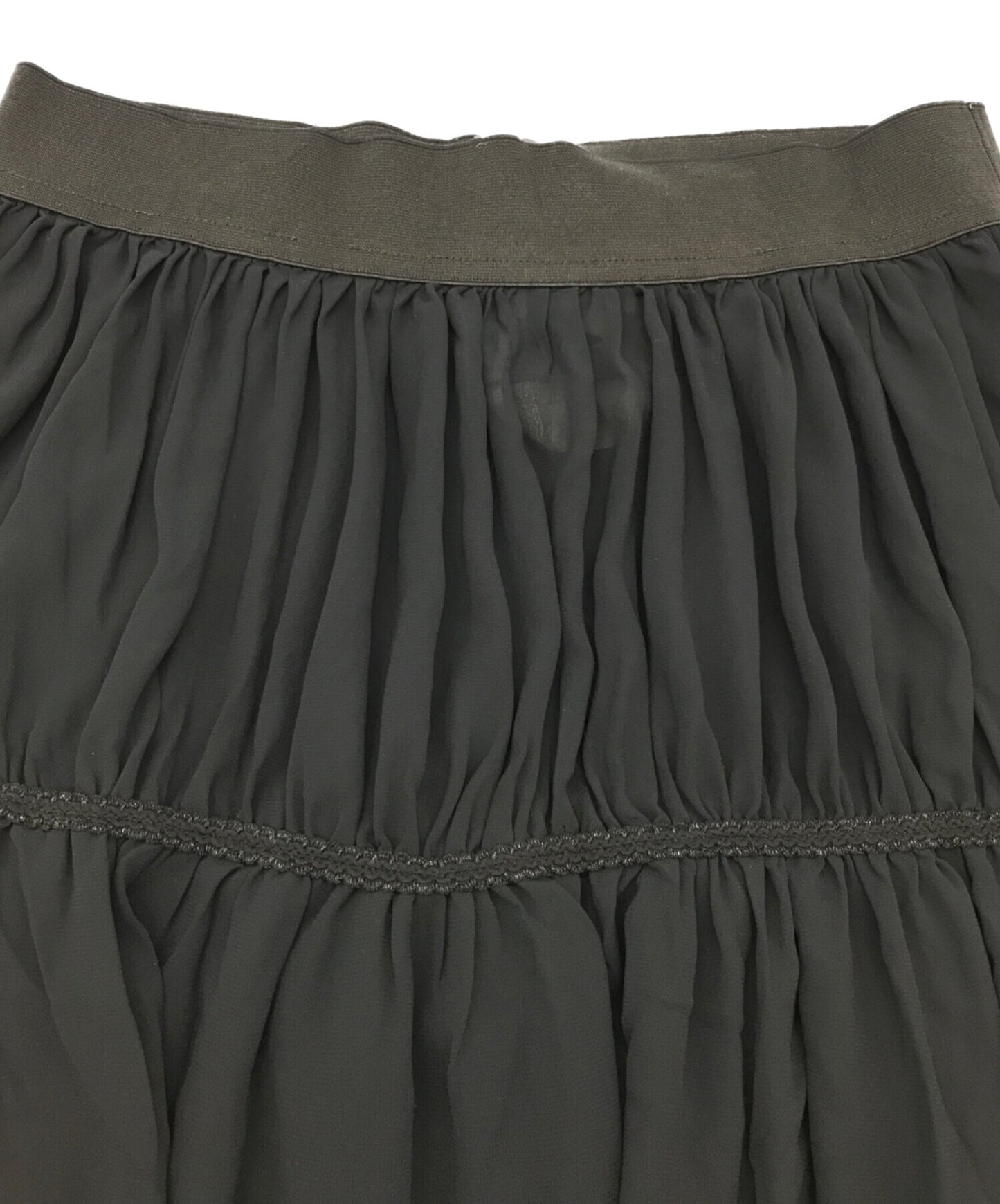 [Pre-owned] COMME des GARCONS Product-dyed see-through skirt GO-S084