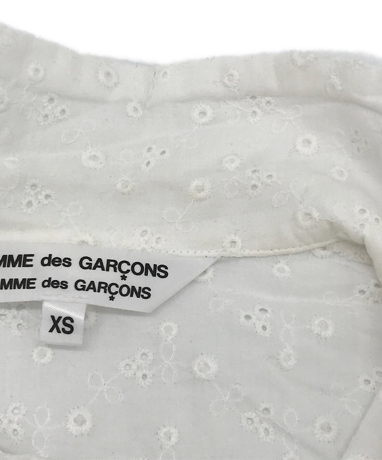 [Pre-owned] COMME des GARCONS COMME des GARCONS Cutwork Blouse Blouse Shirt Shirt Blouse RI-B012