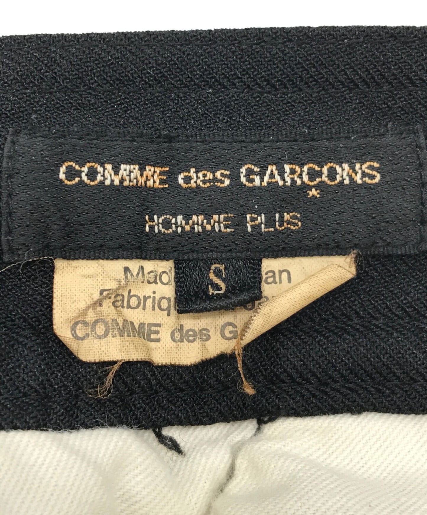 Comme des Garcons Homme Plus Estelle กางเกงขายาวกางเกงกางเกงกว้าง AD2018 PC-P040