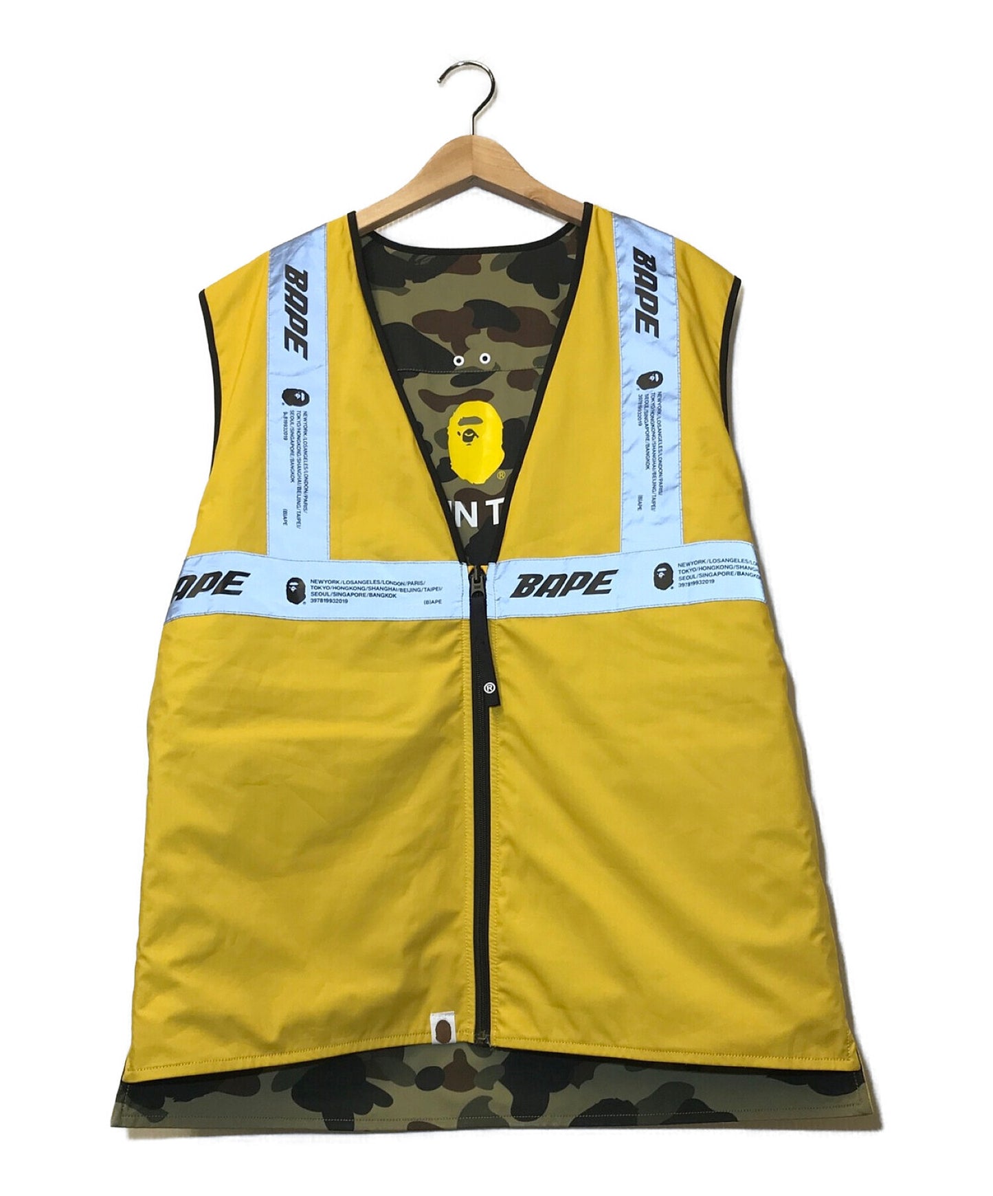 [Pre-owned] A BATHING APE Reversible Salcomo Vest Vest 001gdf201157x