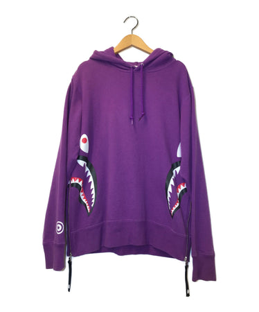 A BATHING APE Side Zip Shark Wide Pullover Hoodie Pullover Hoodie