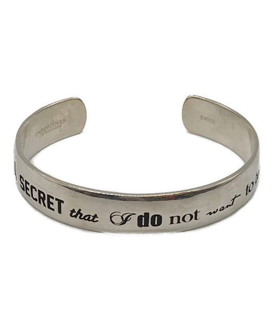 [Pre-owned] UNDERCOVER 21AW Slogan Bangle Bracelet Bangle UC2A4A01