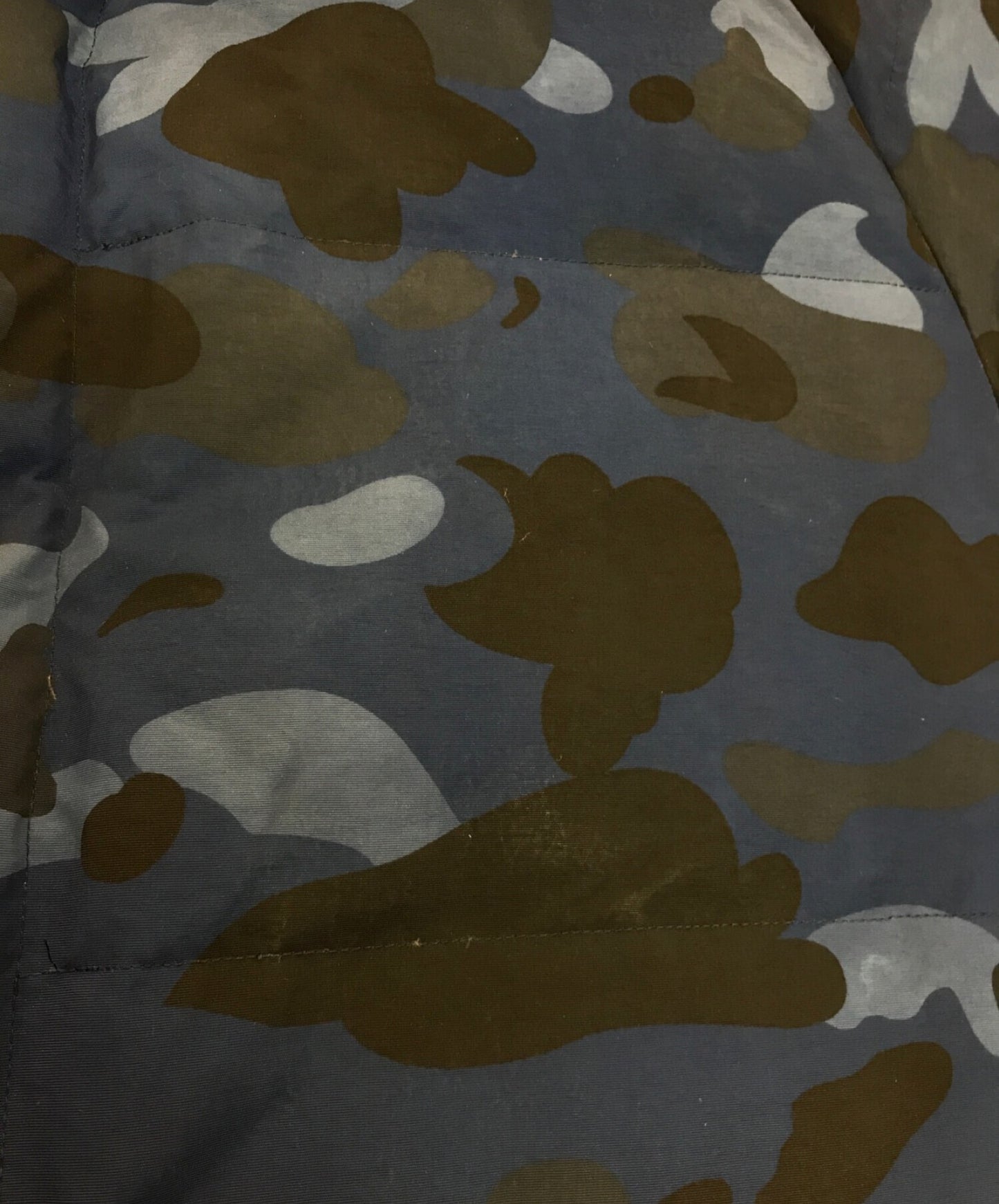 [Pre-owned] A BATHING APE Sal Camo Patterned Down Jacket Down Jacket Cotton Jacket Jacket