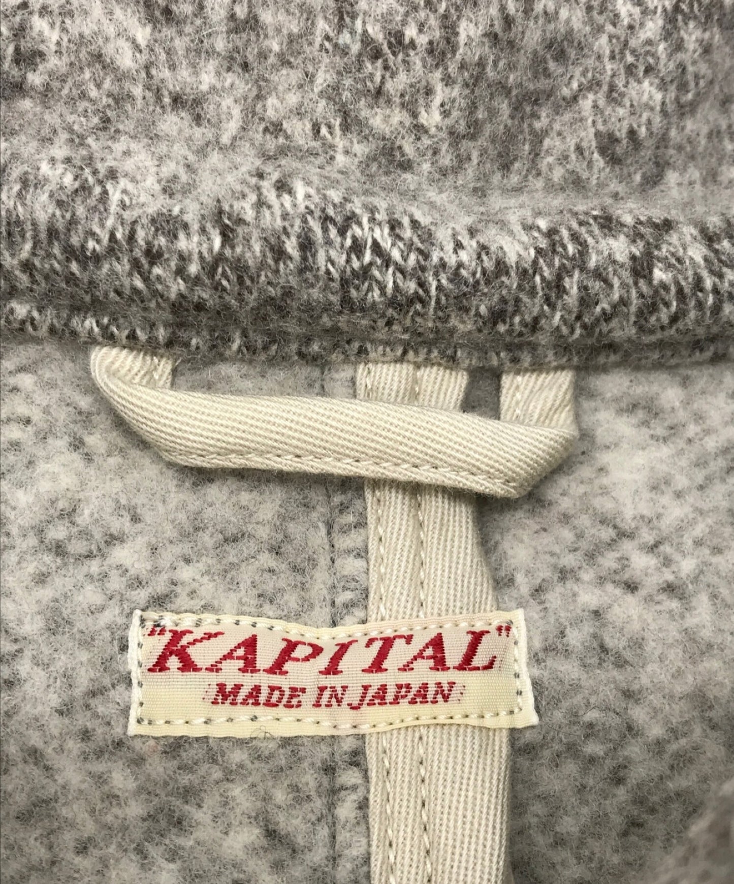 Kapital Tyrol Wool 유목민 재킷 재킷 재킷 코트 울 코트 울 조킷 EK-398