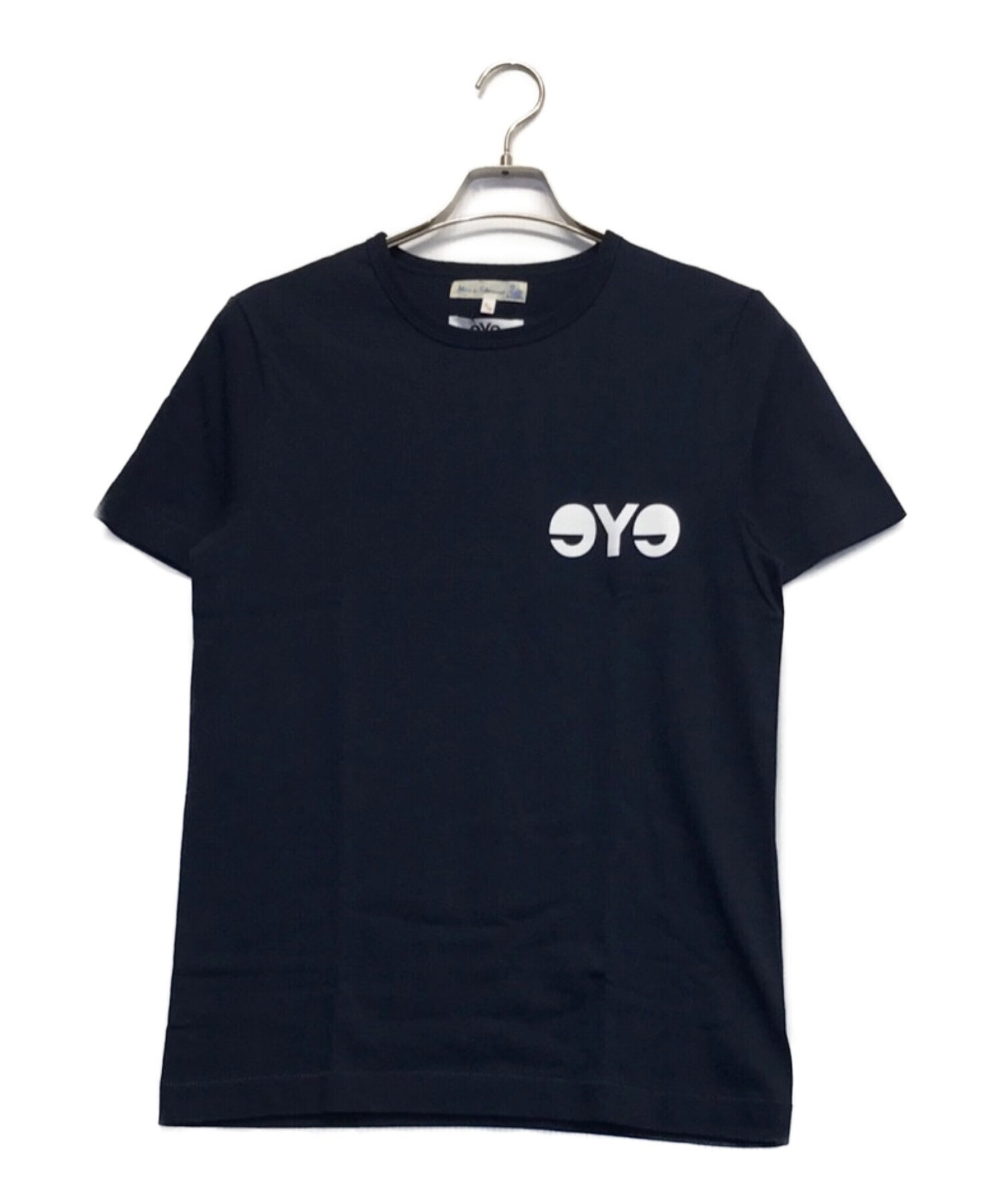 Eye Comme des Garcons Junyawatanabe人眼徽標T卹短袖T卹T卹We-T908