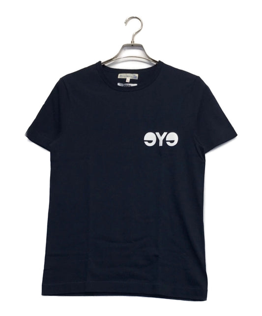 Eye Comme des Garcons Junyawatanabe人眼徽标T恤短袖T恤T恤We-T908