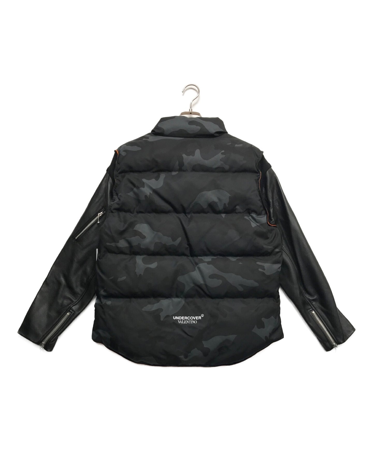 [Pre-owned] UNDERCOVER Leather sleeve down jacket down jacket jacket down UC1A9201