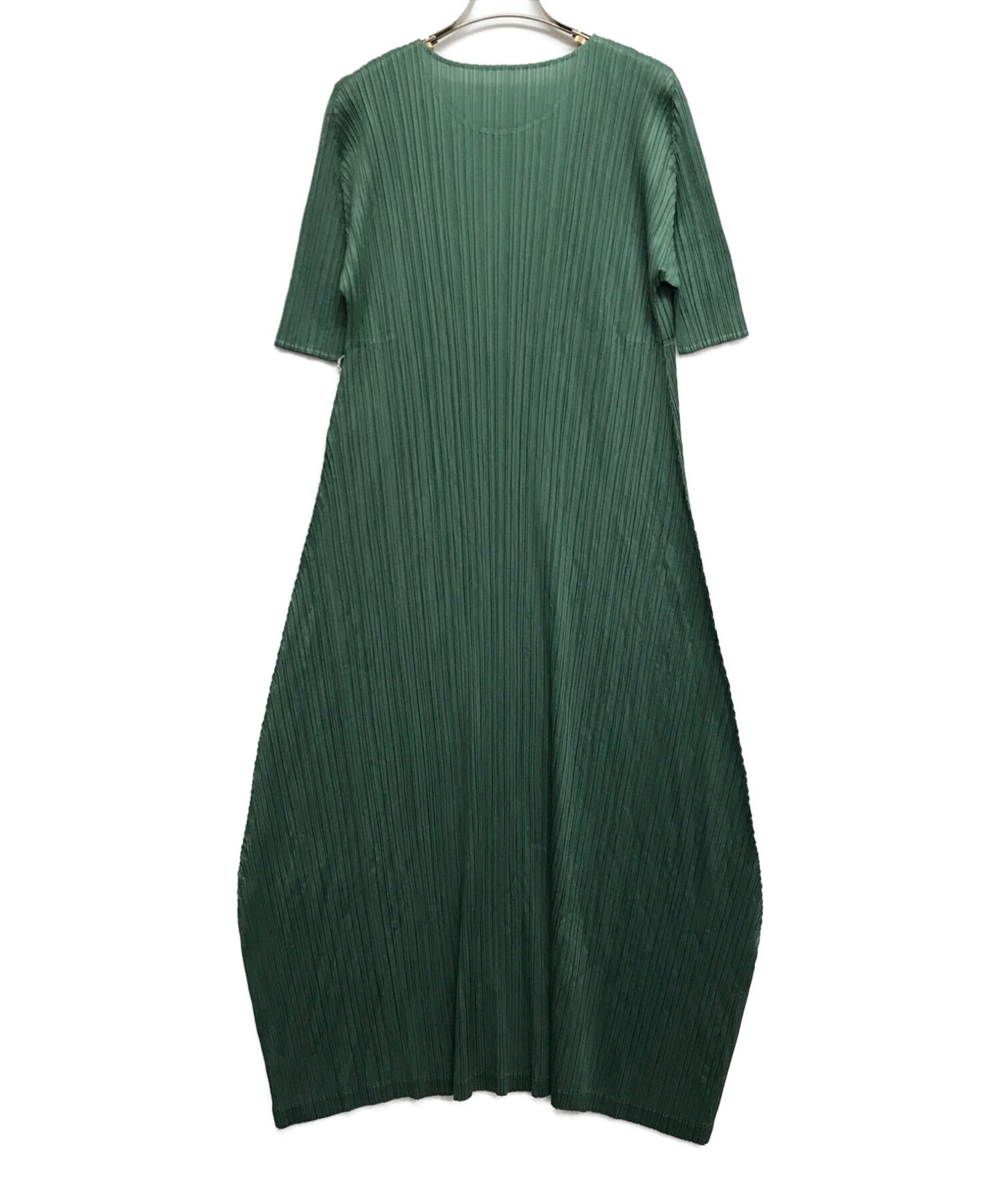 [Pre-owned] PLEATS PLEASE Pleated dress Short sleeved dress Dress PP01-JH166