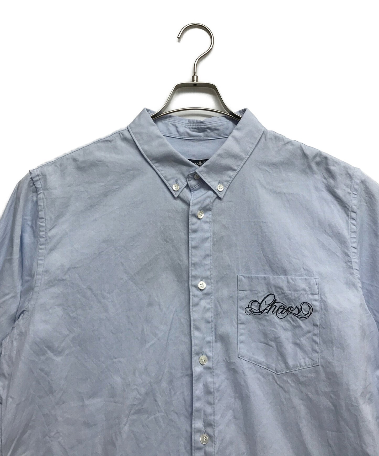 [Pre-owned] UNDERCOVER One Point Embroidery Button Down Shirt Shirt Long Sleeve Shirt UC2B9402
