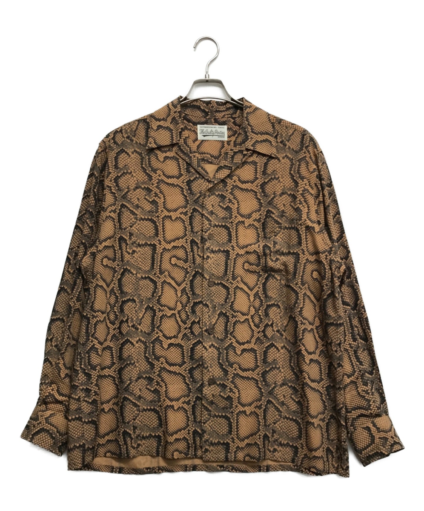 [Pre-owned] WACKO MARIA Open collar shirt Long sleeve shirt Shirt