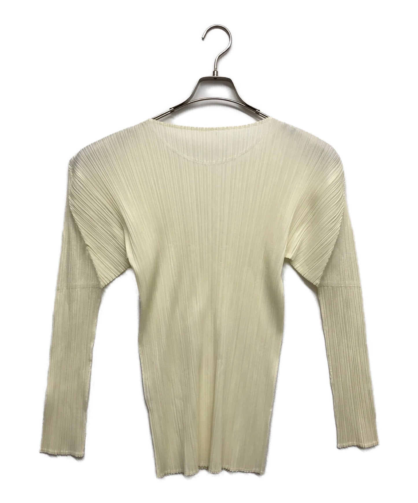 [Pre-owned] PLEATS PLEASE Pleated blouse blouse Long-sleeved blouse PP04-JK602