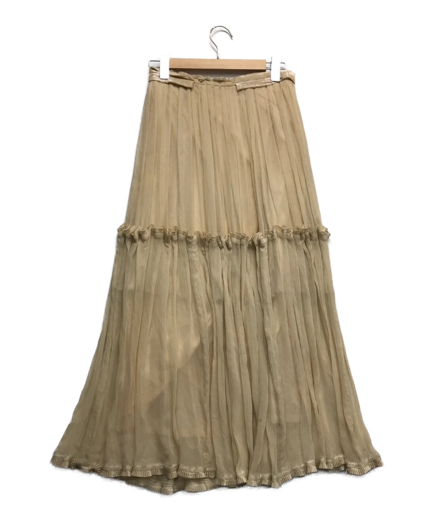 [Pre-owned] UNDERCOVERISM Pleated long skirts Long skirts Skirts C1606