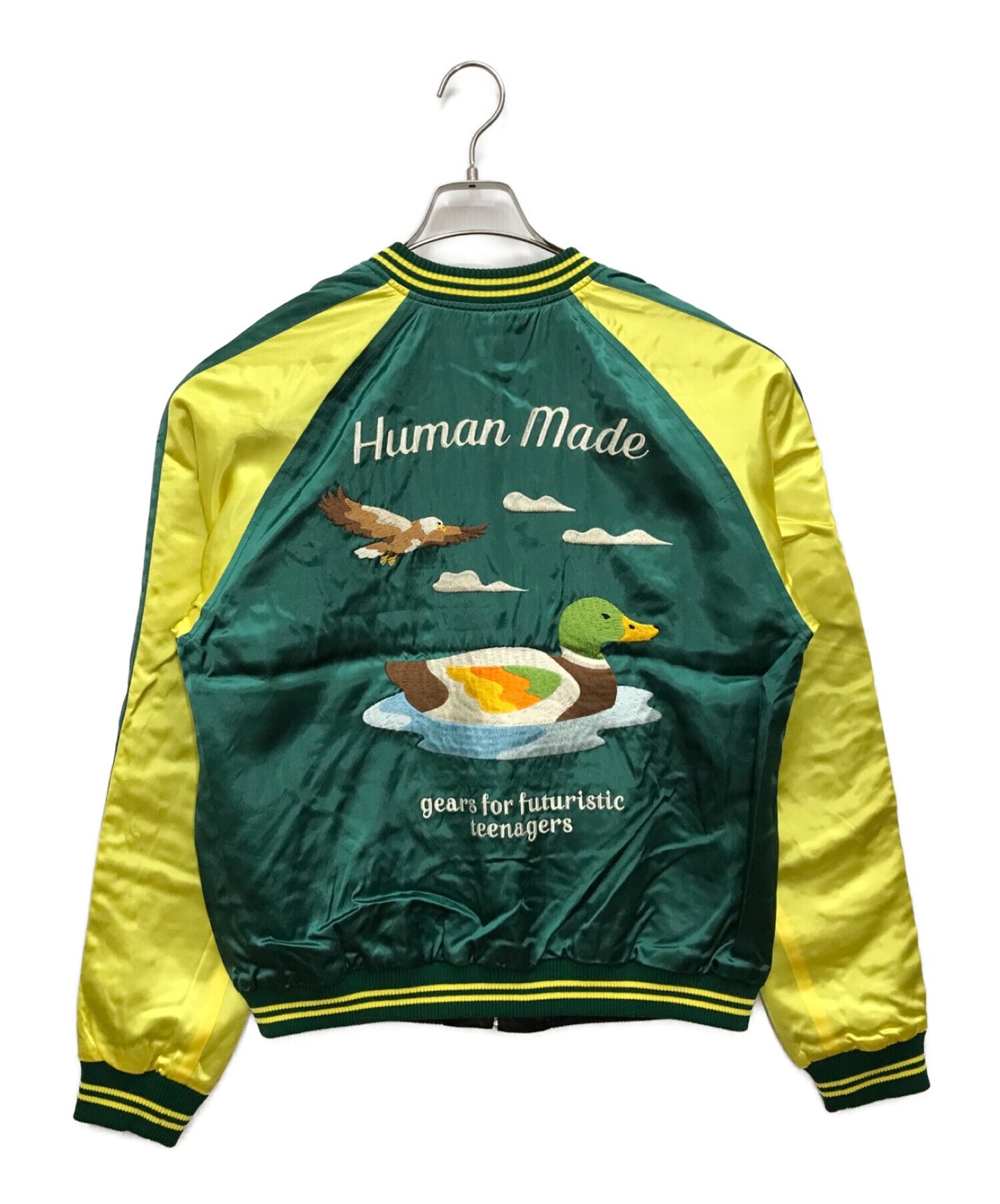 [Pre-owned] HUMAN MADE REVERSIBLE YOKOSUKA JACKET / Reversible Yokosuka Jacket / Sukajan / Embroidery / Souvenir / Logo / Zip Blouson / Nylon Jacket HM23JK001