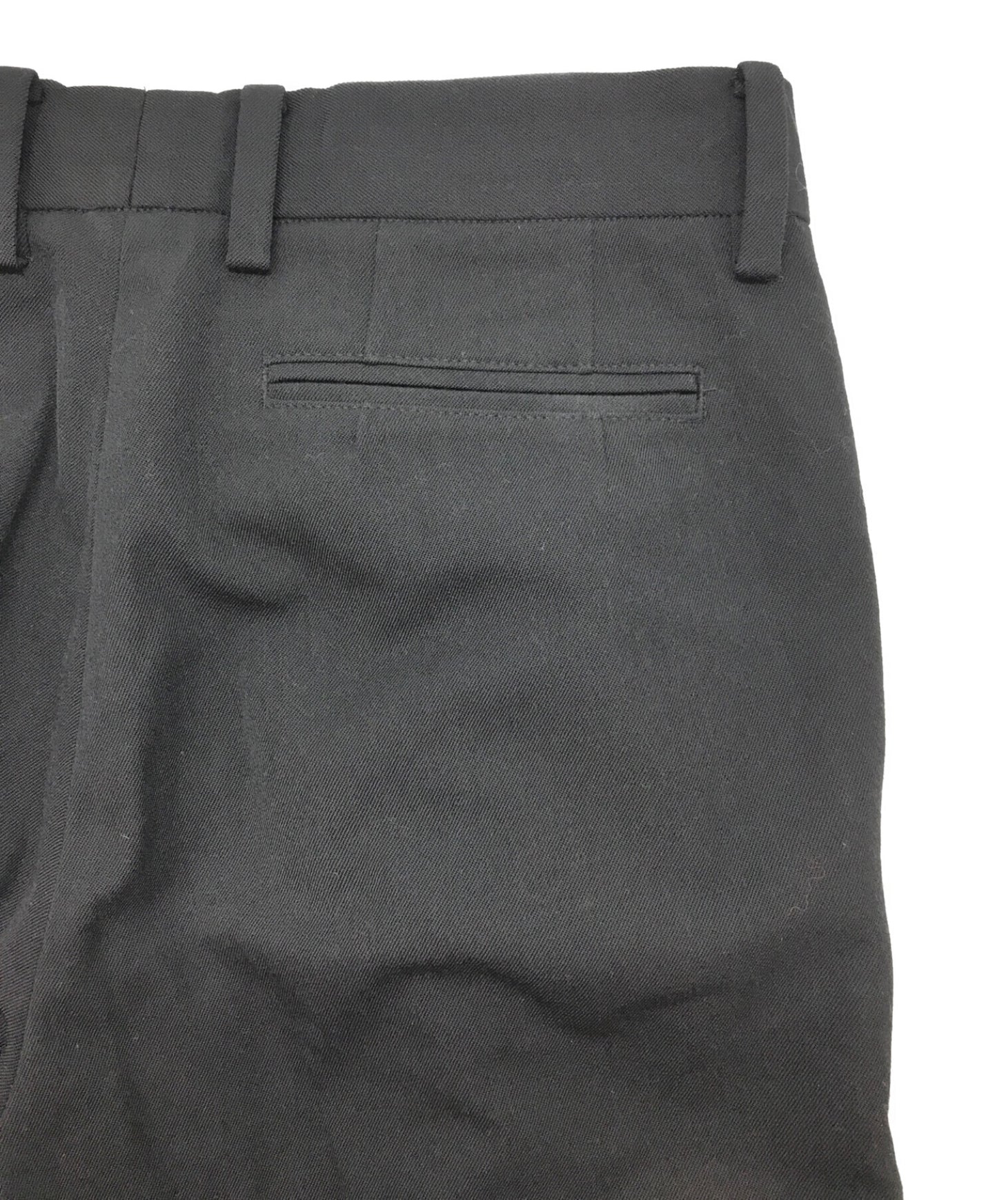 [Pre-owned] TAKAHIROMIYASHITA TheSoloIst. 22AW Bondage slacks / hem zip / waist drawcord / design / mode / tapered / wool gabard sp.0011aAW22