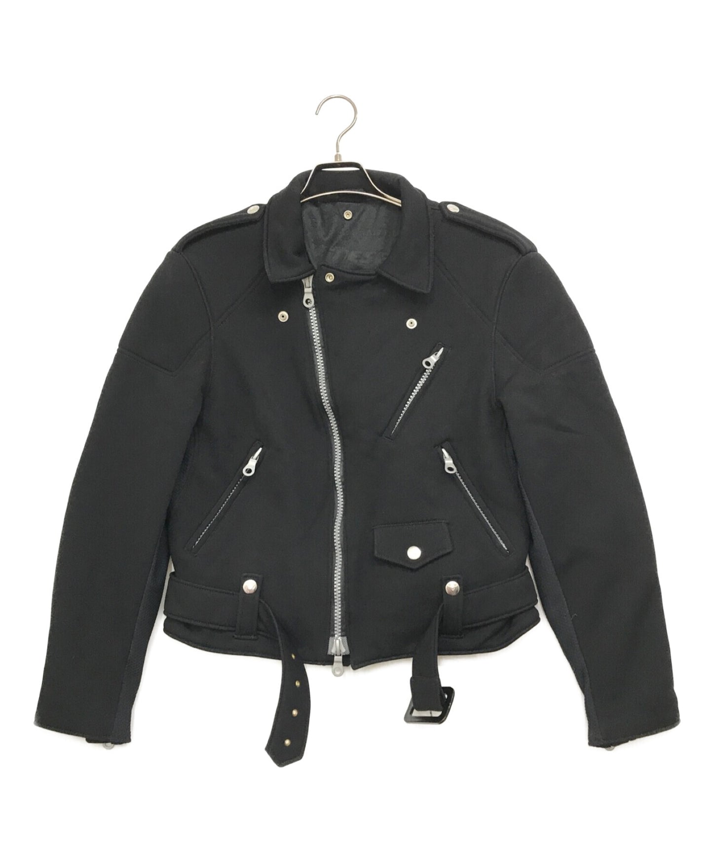 [Pre-owned] Yohji Yamamoto pour homme 04AW Dainese Period Double Rider Jacket Cut-out Simple Collaboration Icon MB-Y86-683