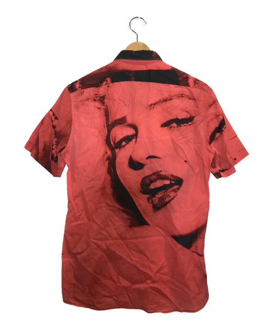 【ผลงานชิ้นเอก】 Dries Van Noten 16SS Marilyn Monroe Transfer S/S Shirt 1157-343-0317