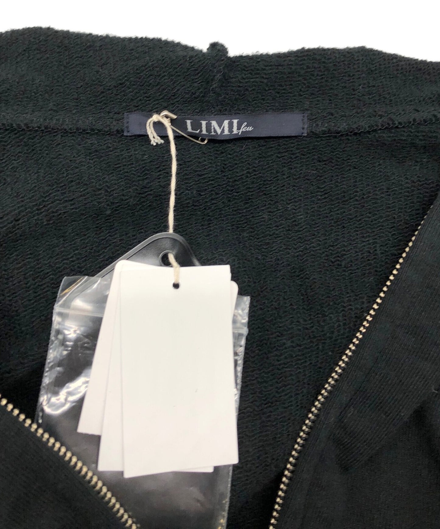 [Pre-owned] LIMI feu Feu 21-22AW Loading Print Fleece BIG ZIP Hoodie LX-T22-041-2