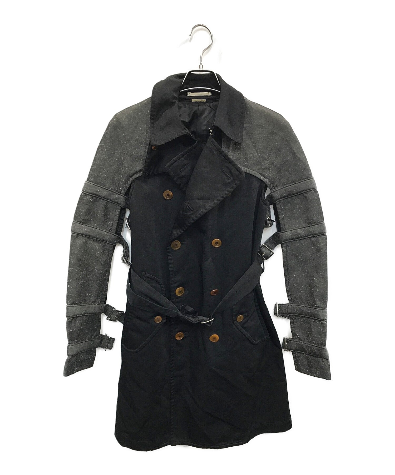 COMME des GARCONS HOMME Armor of Peace Poly-cushioning trench coat