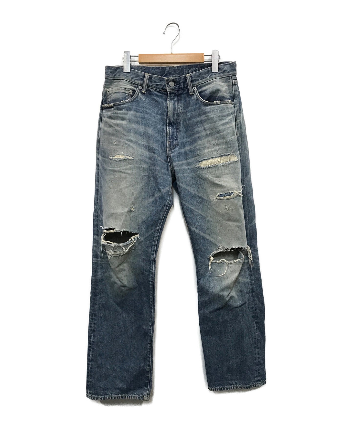 [Pre-owned] Hysteric Glamour WPC processed 60'S XX straight denim pants 02221ap05