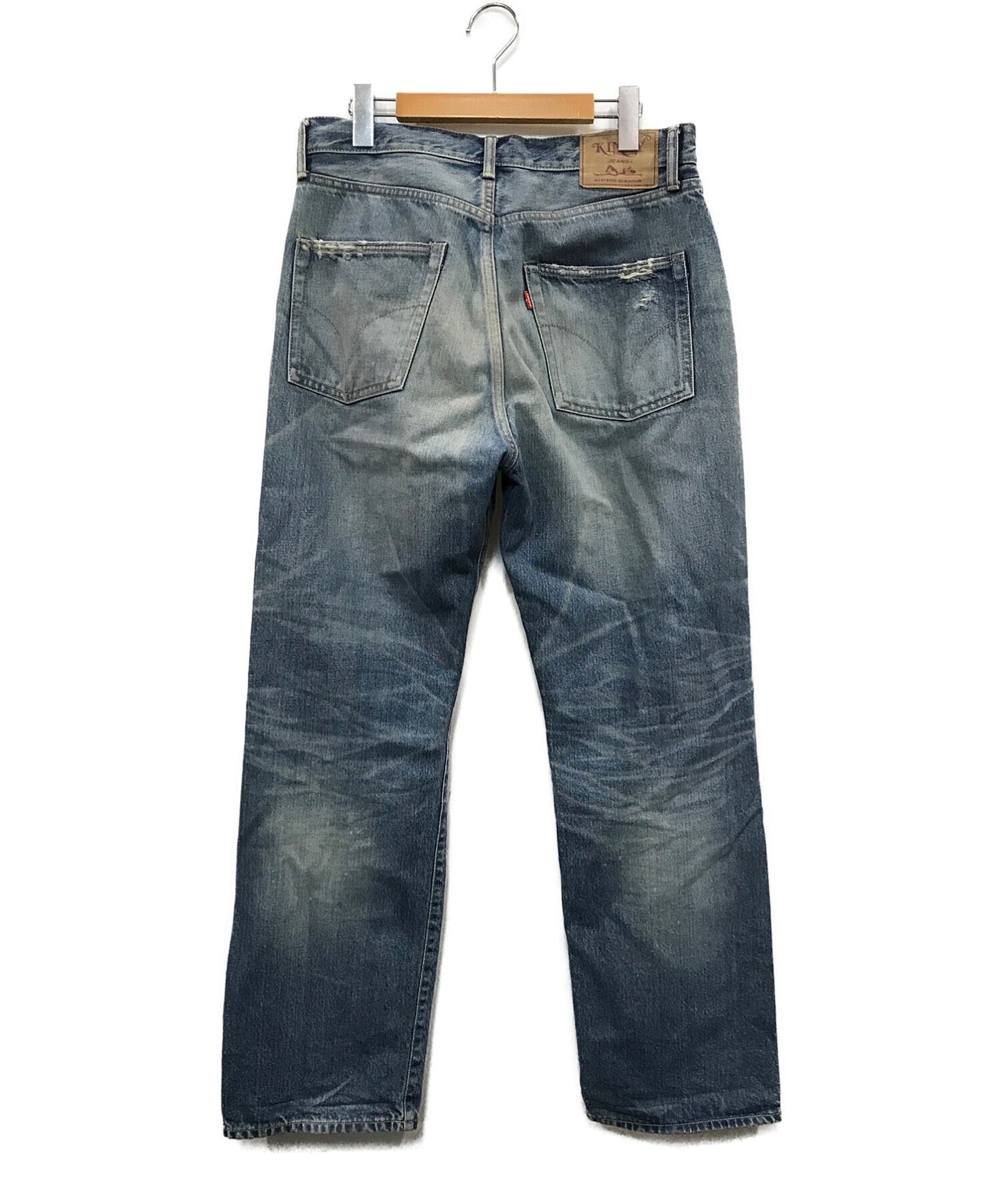 歇斯底里的魅力WPC处理了60年代的XX直牛仔裤02221AP05
