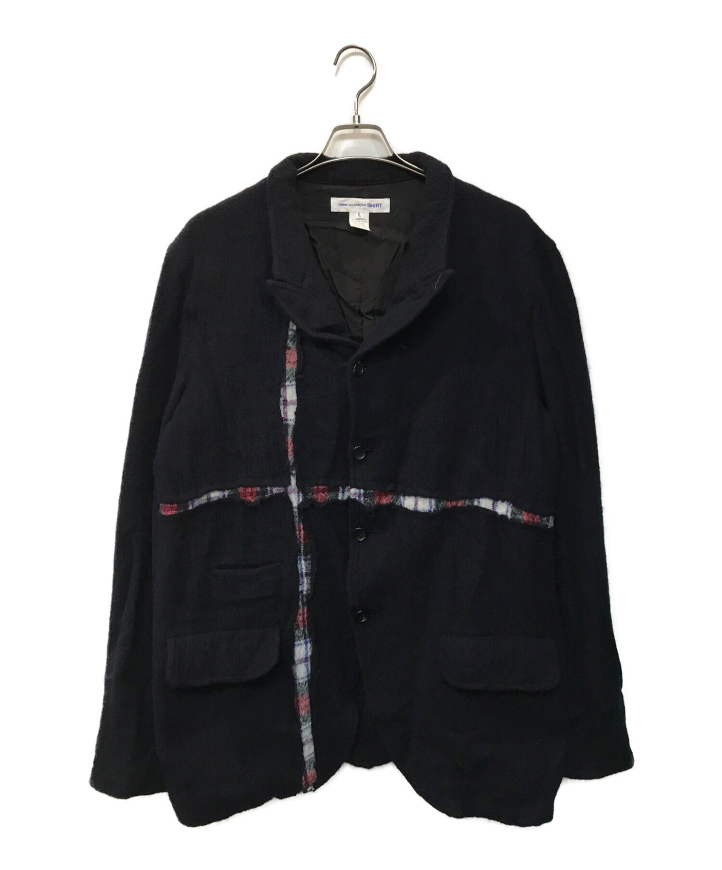 [Pre-owned] COMME des GARCONS SHIRT Plain Broadcloth Wool Jacket FJ-J002
