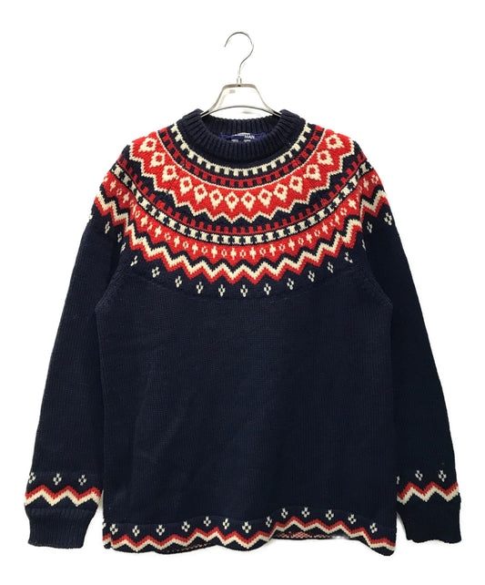 [Pre-owned] JUNYA WATANABE MAN COMME des GARCONS fair-isle sweater WH-N014