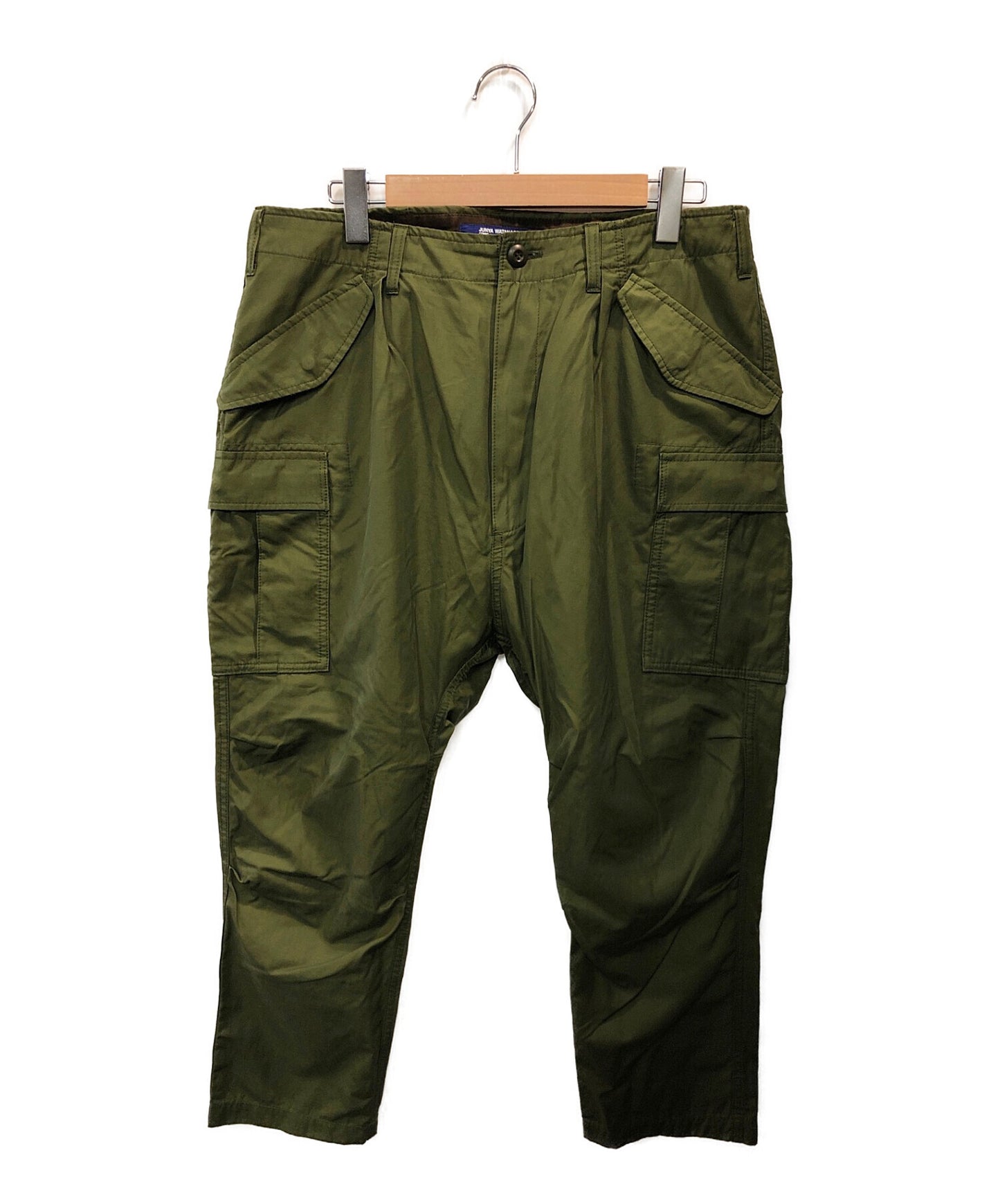 [Pre-owned] JUNYA WATANABE MAN COMME des GARCONS Cotton nylon twill salt shrink water repellent cargo pants WC-P032