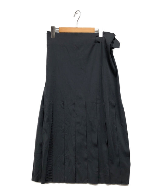 [Pre-owned] PLEATS PLEASE skirt with a turned-up collar PP83-LG912