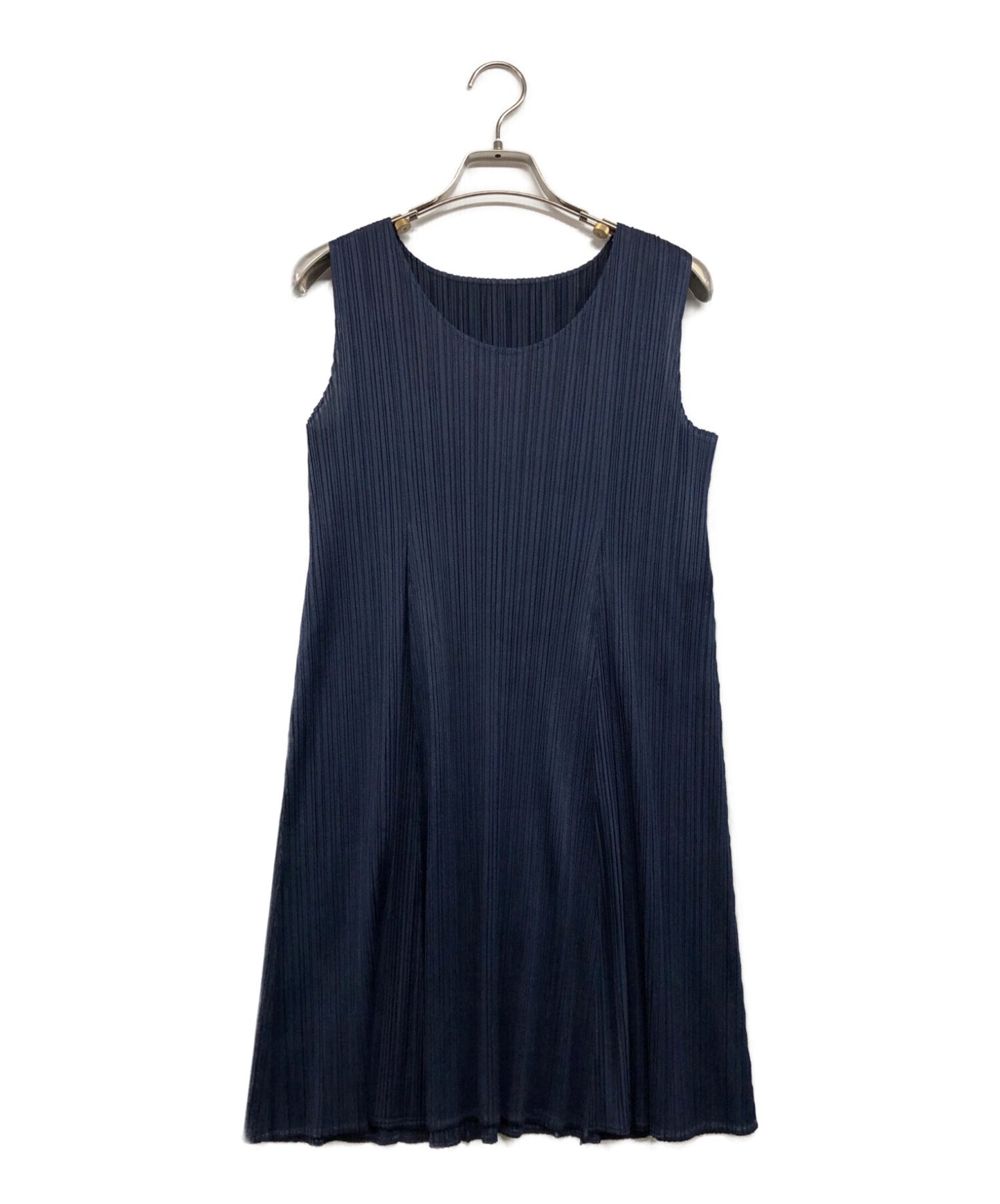 [Pre-owned] PLEATS PLEASE Sleeveless Pleated Dress PP11-JT206