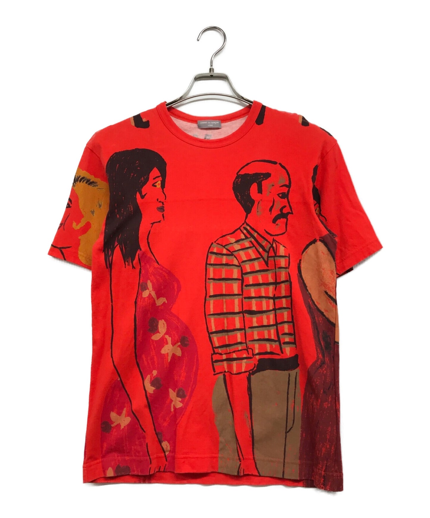 Comme des Garcons Homme Cuban Priay Printing T-Shirt