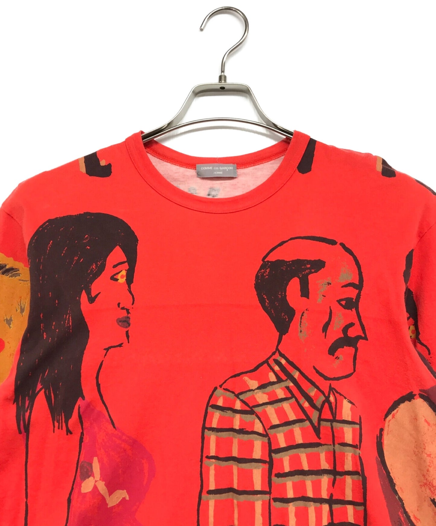 [Pre-owned] COMME des GARCONS HOMME Cuban Period Print T-Shirt