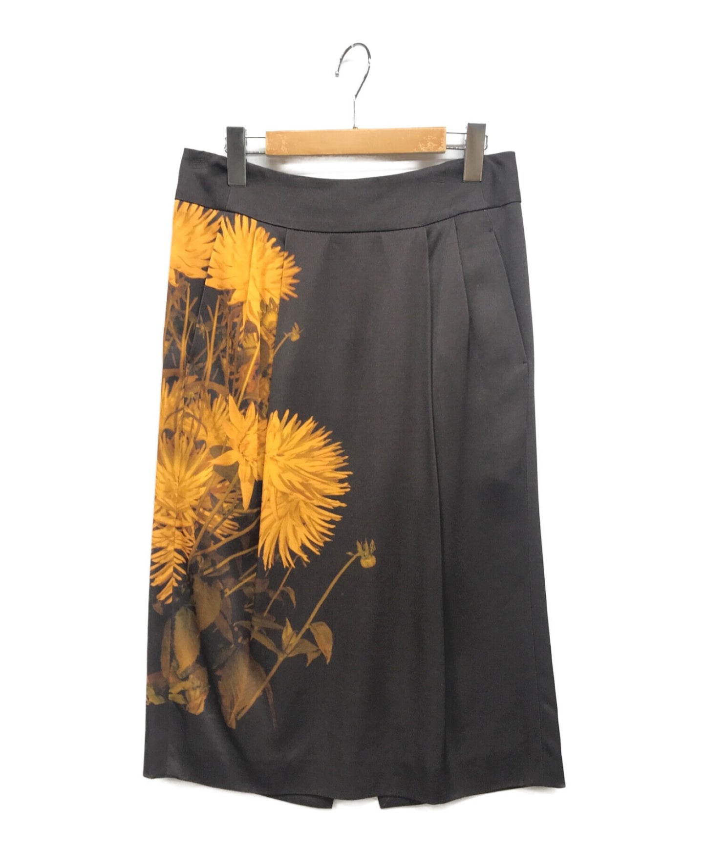 [Pre-owned] DRIES VAN NOTEN flowered skirt