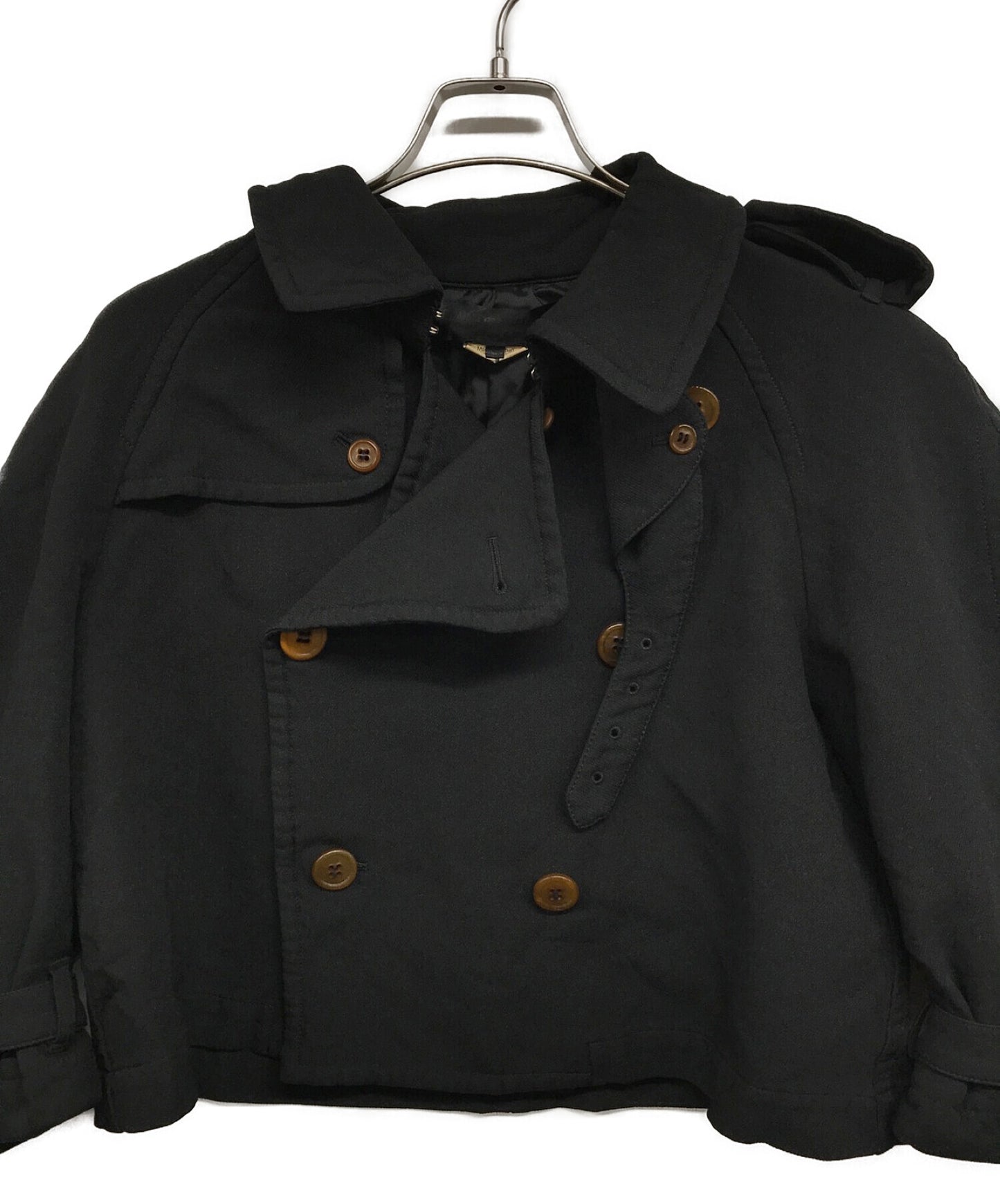 [Pre-owned] COMME des GARCONS Poly-cushioned Short Trench Jacket