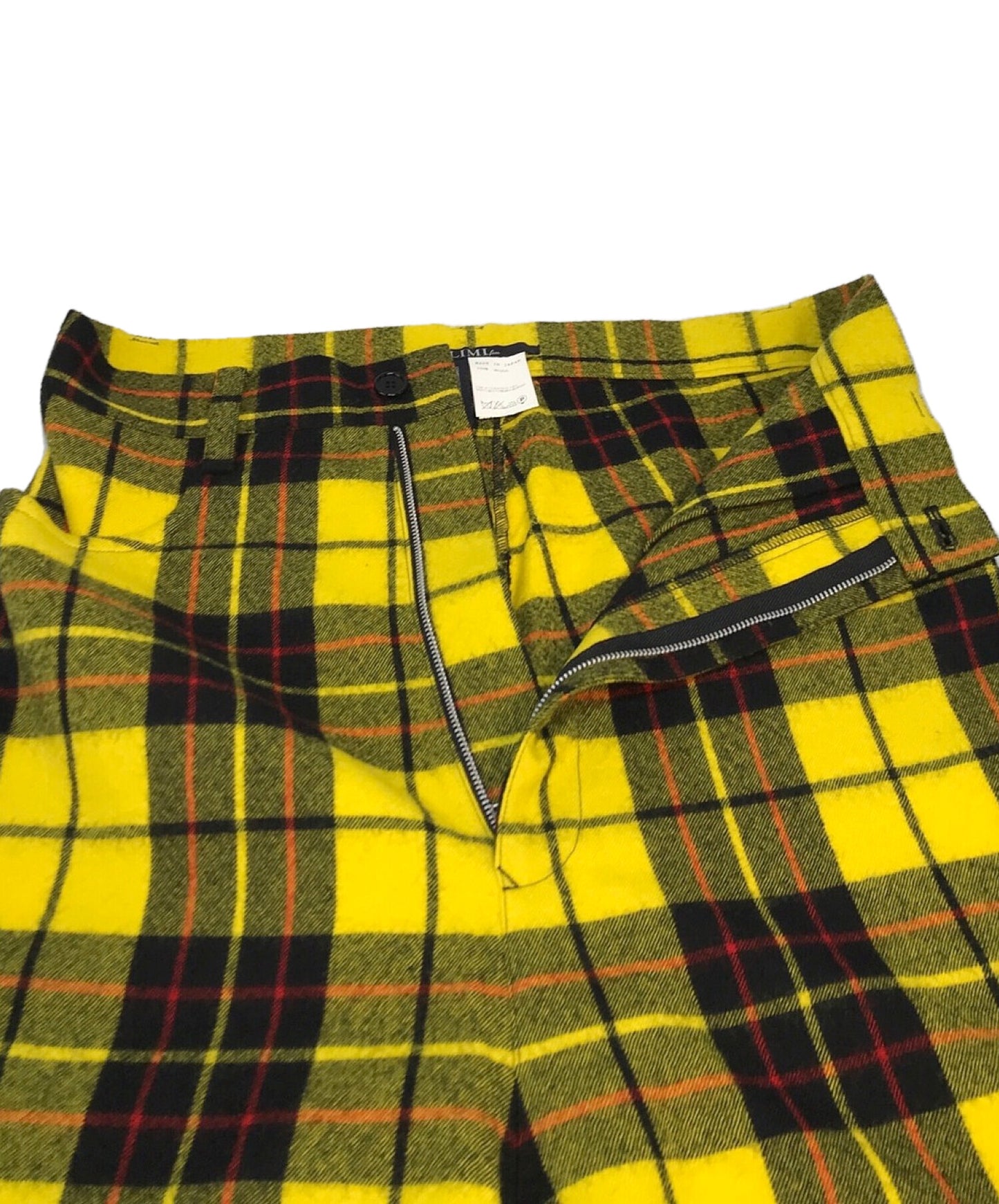 [Pre-owned] LIMI feu Wool check sarouel pants LD-P30-109