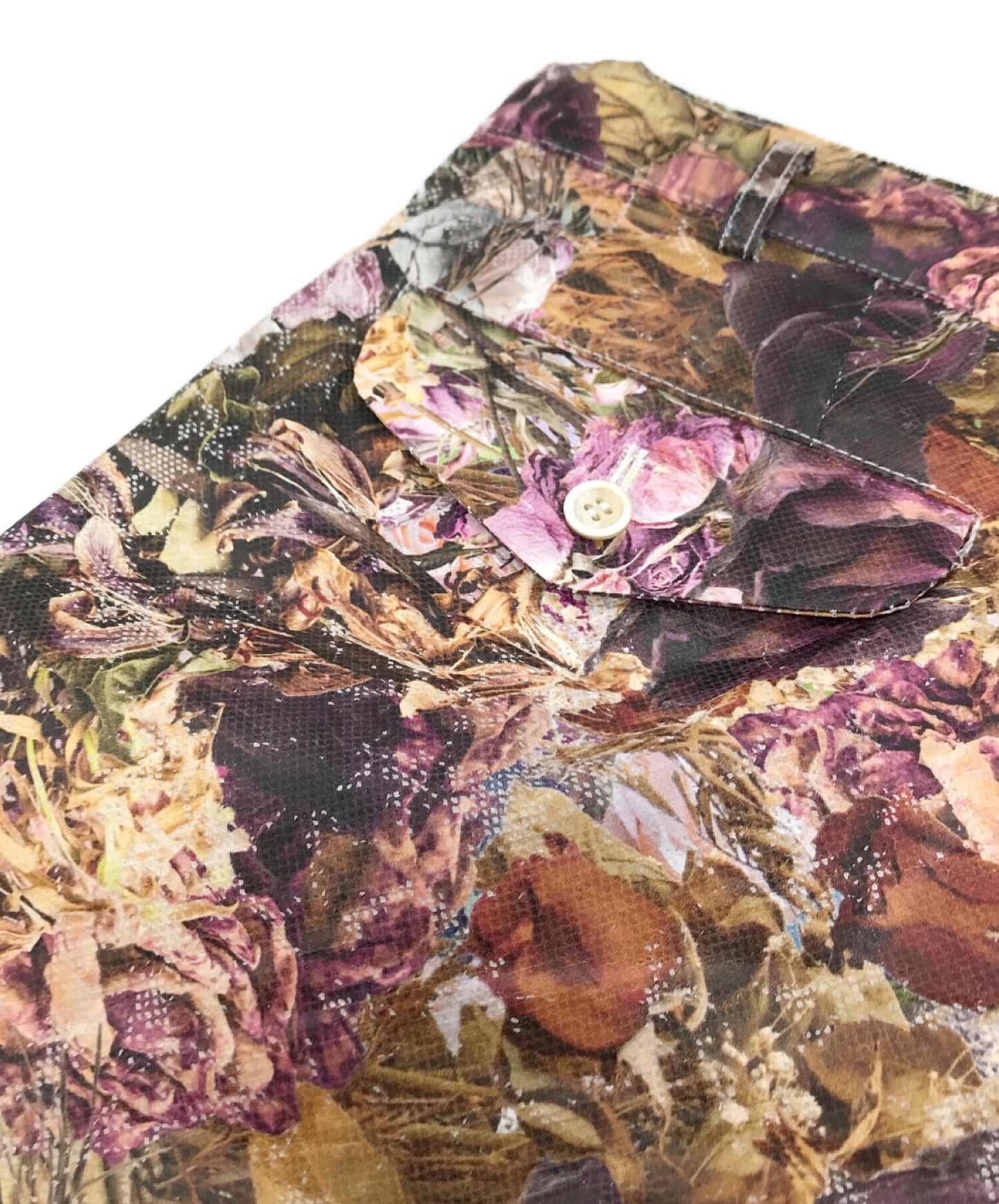 [Pre-owned] COMME des GARCONS HOMME PLUS Floral Paper Effect Shorts 22SS PI-P053