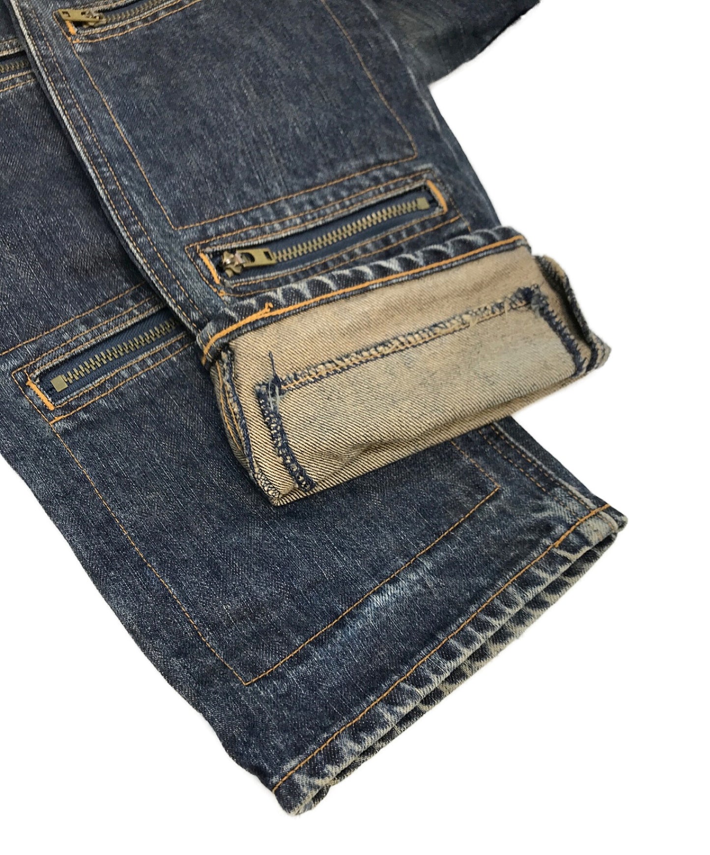 [Pre-owned] UNDERCOVER 02AW Witch term cargo denim pants V211