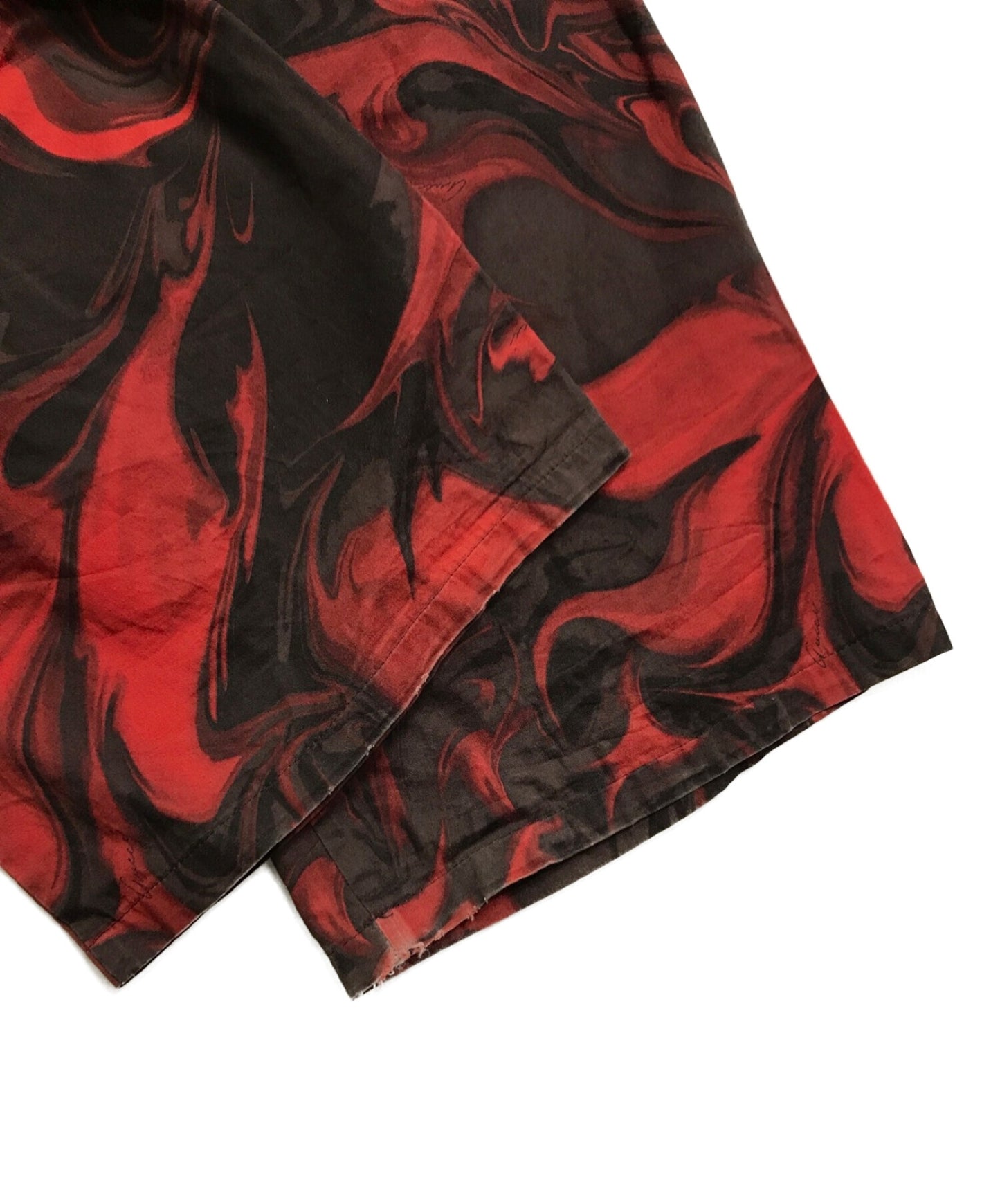 [Pre-owned] GUCCI marbled wide pants