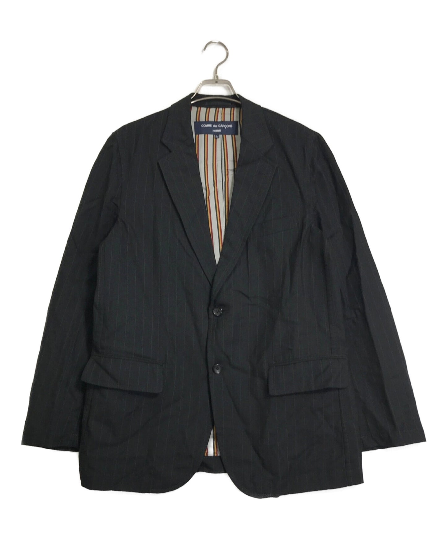 [Pre-owned] COMME des GARCONS HOMME Wool Striped Tailored Jacket HR-J019