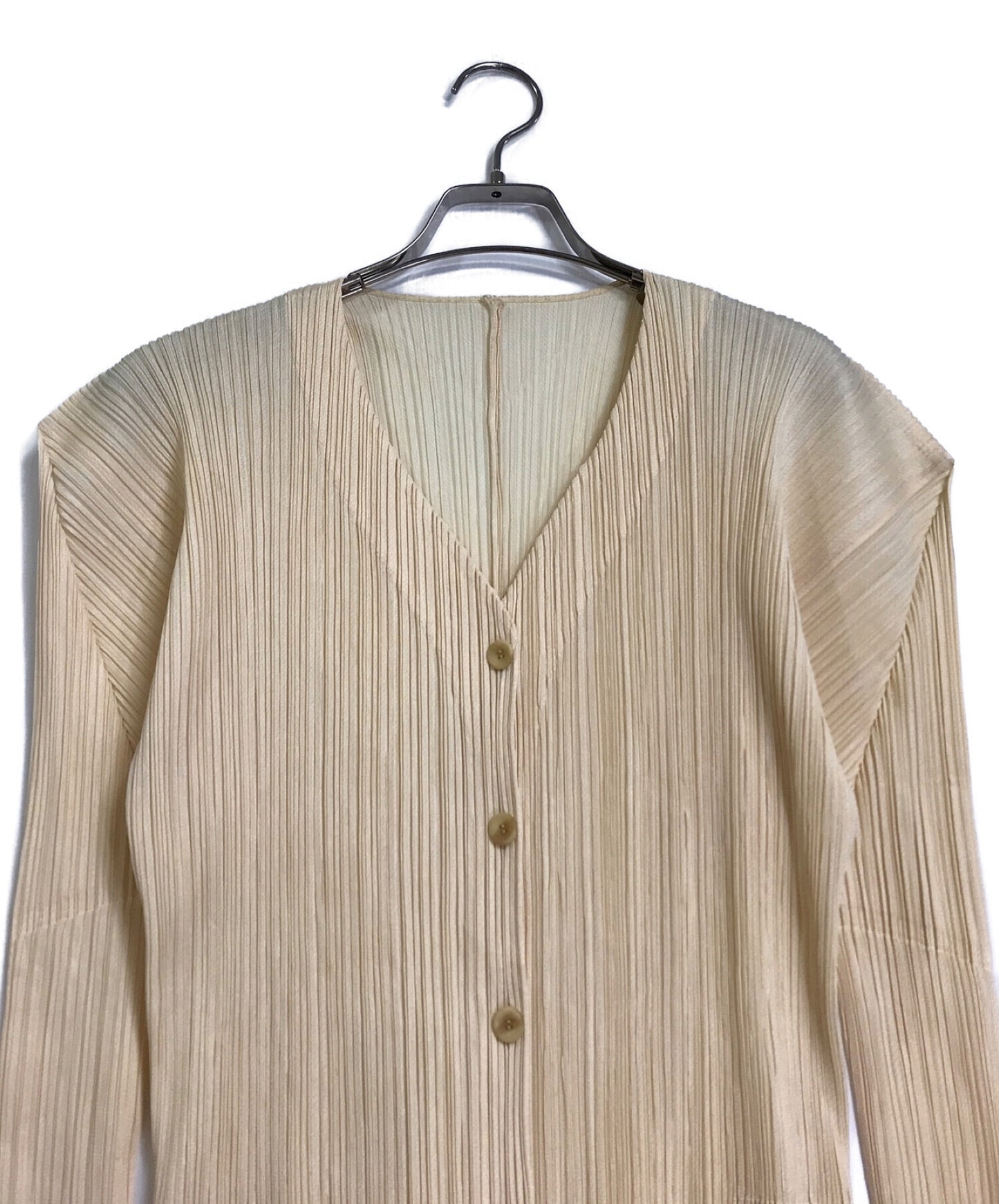 [Pre-owned] PLEATS PLEASE Pleated cardigan PP71-JD246 PP71-JD246