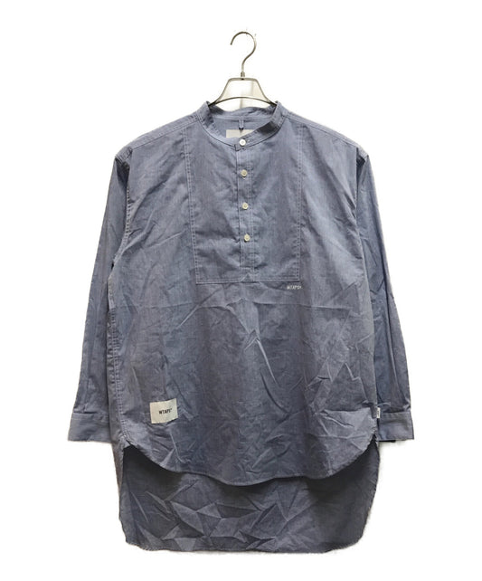 [Pre-owned] WTAPS collarless chambray shirt 211GWDT-SHM02