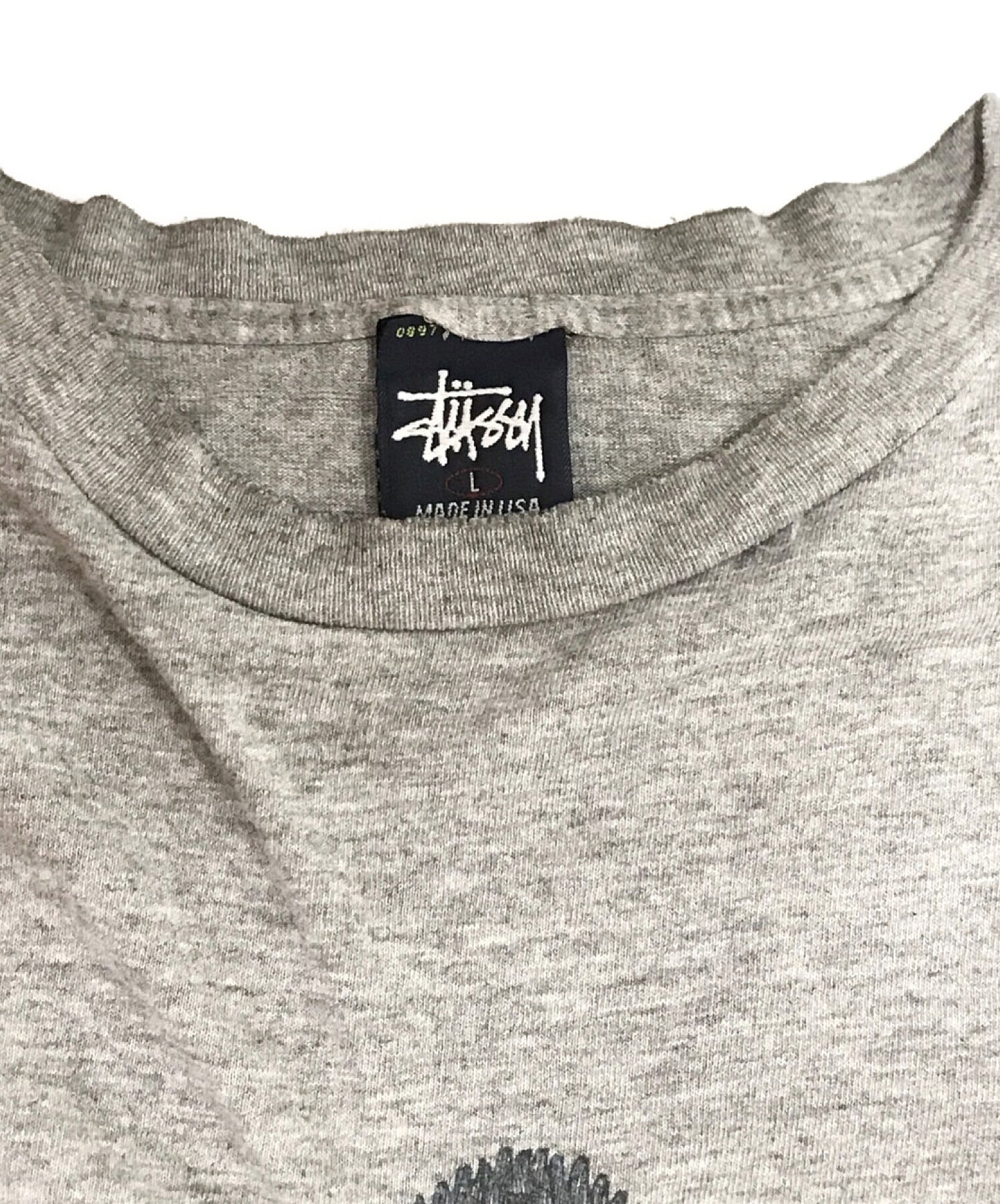 เสื้อยืดพิมพ์มังกรเก่า Stussy