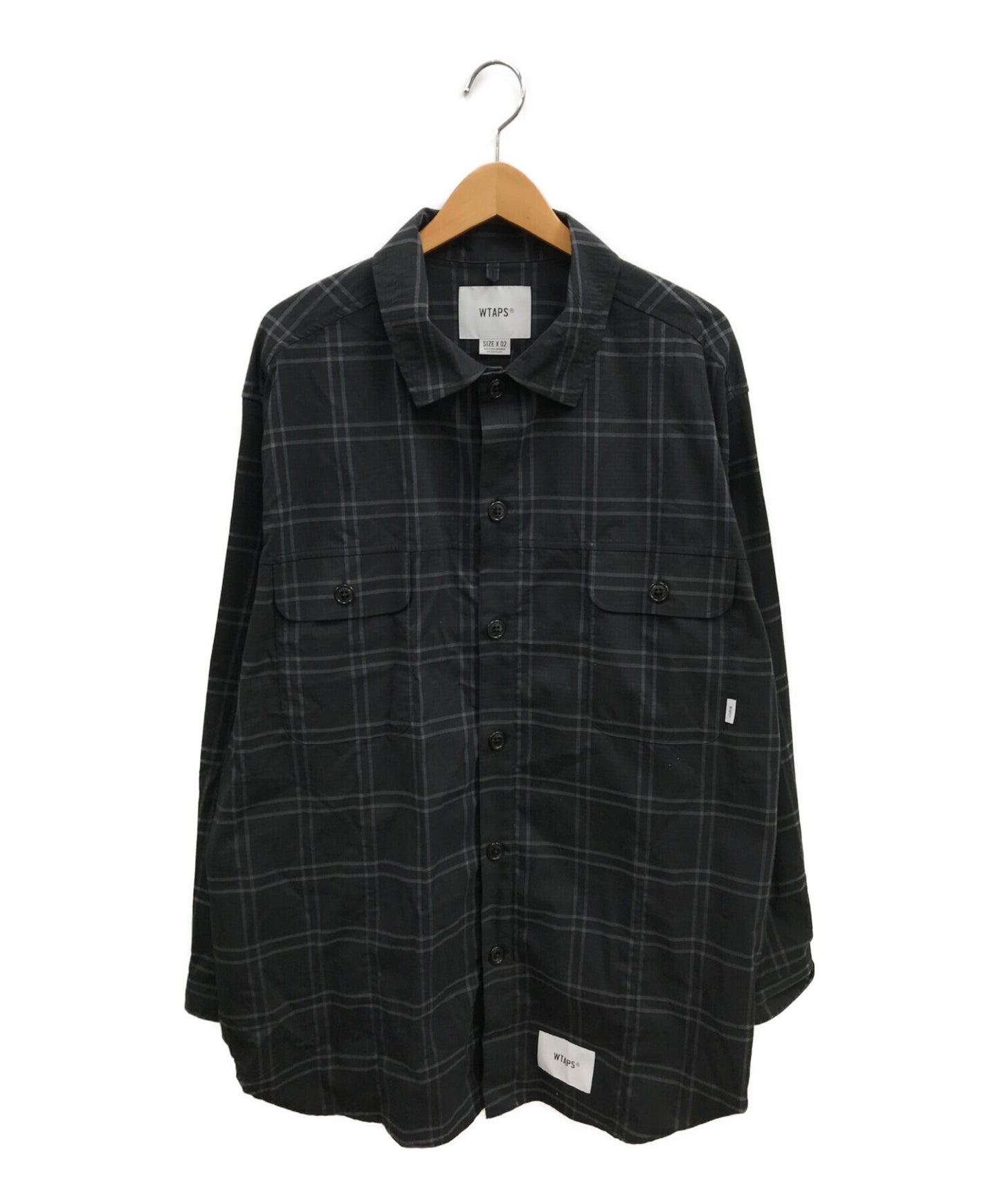 WTAPS WCPO LS RIPSTOP COOL MAX/Copoly ripstop textile cool max