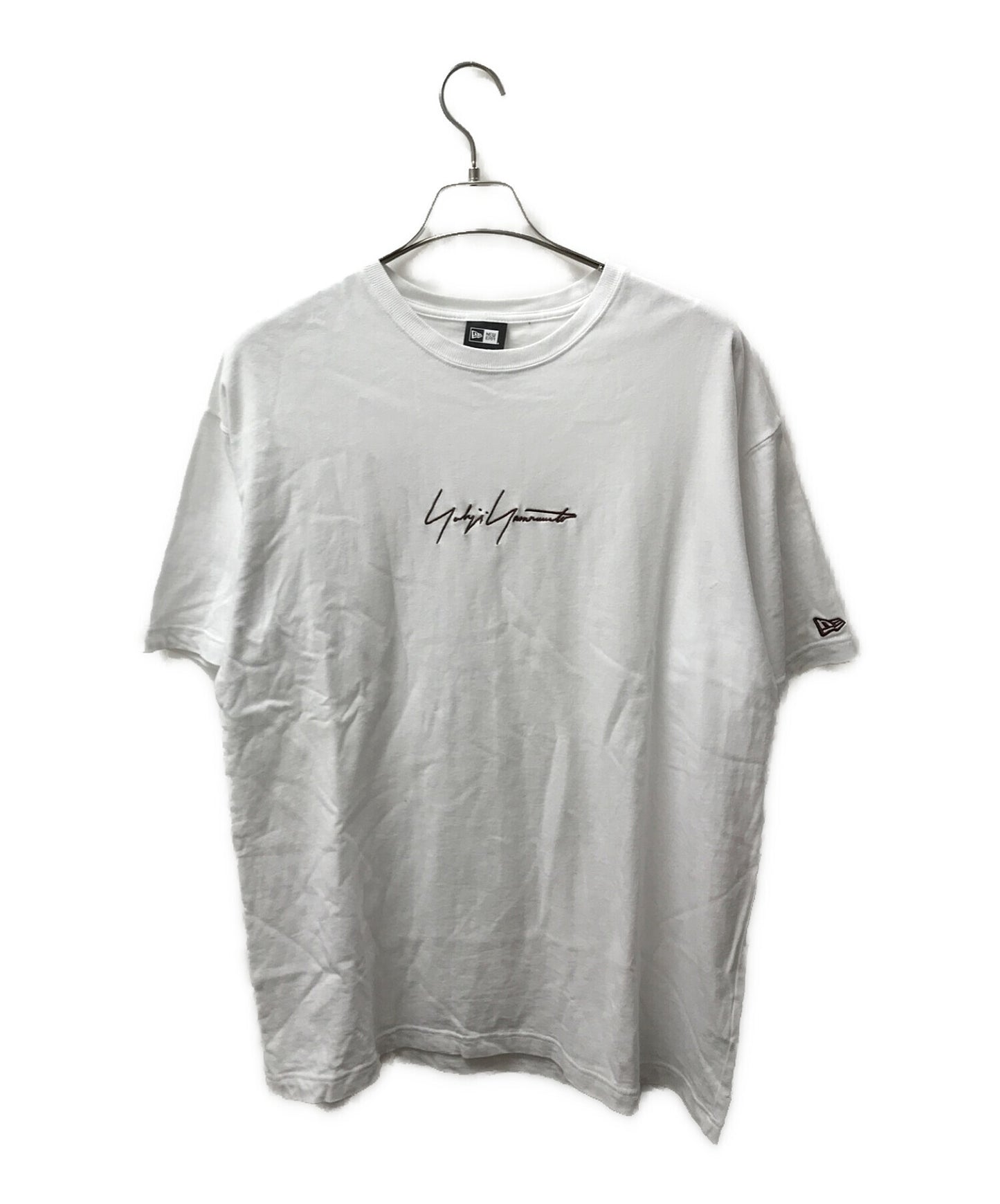 [Pre-owned] Yohji Yamamoto x New Era Collaboration T-shirts / Short Sleeve  Logo T-shirts / Short Sleeve Cut and Sewn T-shirts HC-T96-076