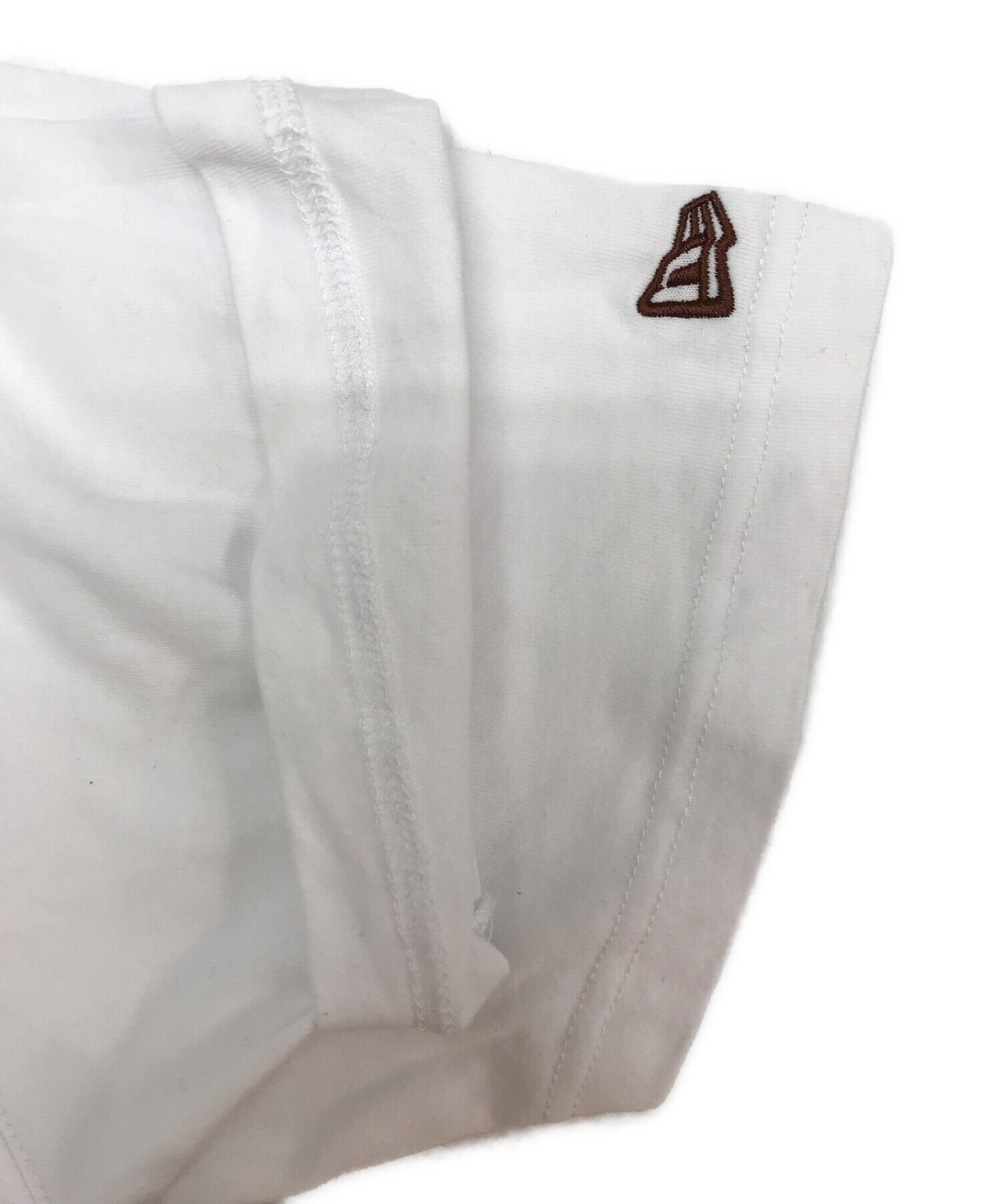 Yohji Yamamoto X New Ney Clockoration T卹 /短袖徽標T卹 /短袖切割和縫製T卹HC-T96-076