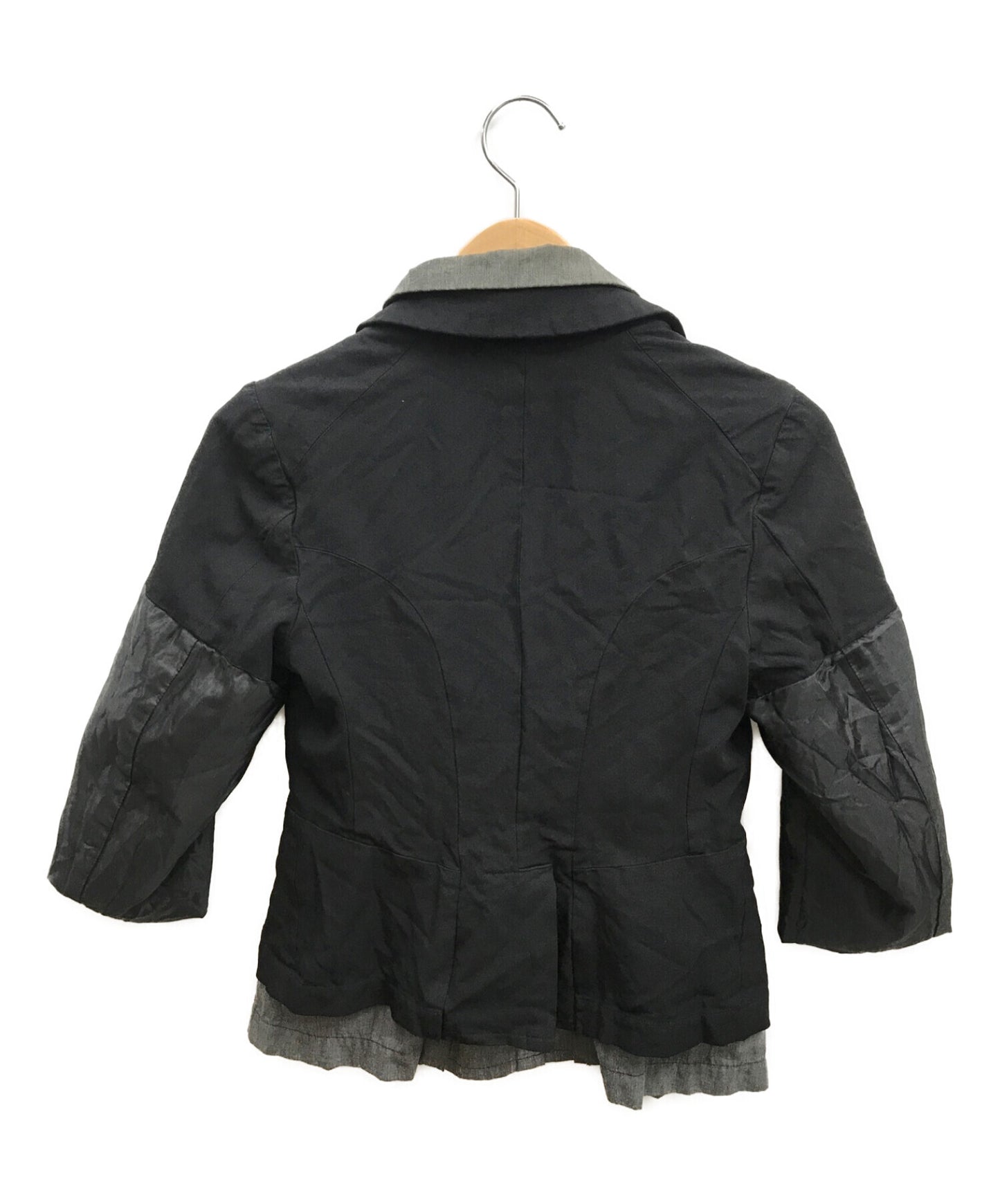 [Pre-owned] COMME des GARCONS COMME des GARCONS cropped layered jacket re-j015